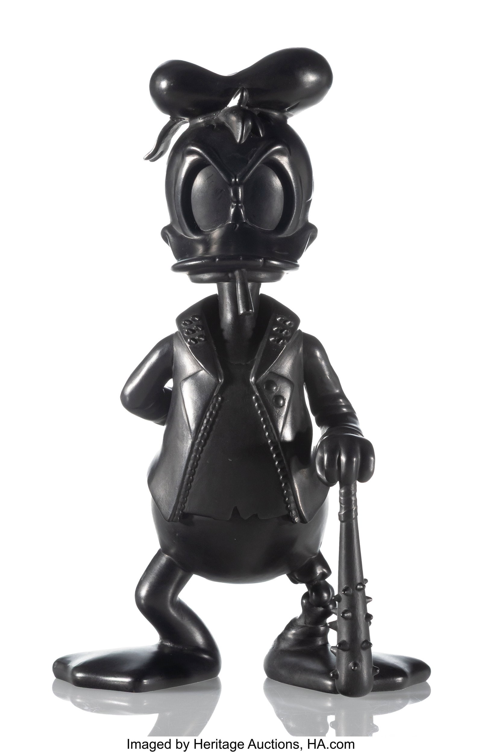 Matt Gondek (b. 1982) Anger Isuues - Black Bronz: Matt Gondek (b. 1982) Anger Isuues - Black Bronze, 2020 Bronze 12 x 6-1/2 x 7 inches (30.5 x 16.5 x 17.8 cm) Ed. 5/10 Incised on un