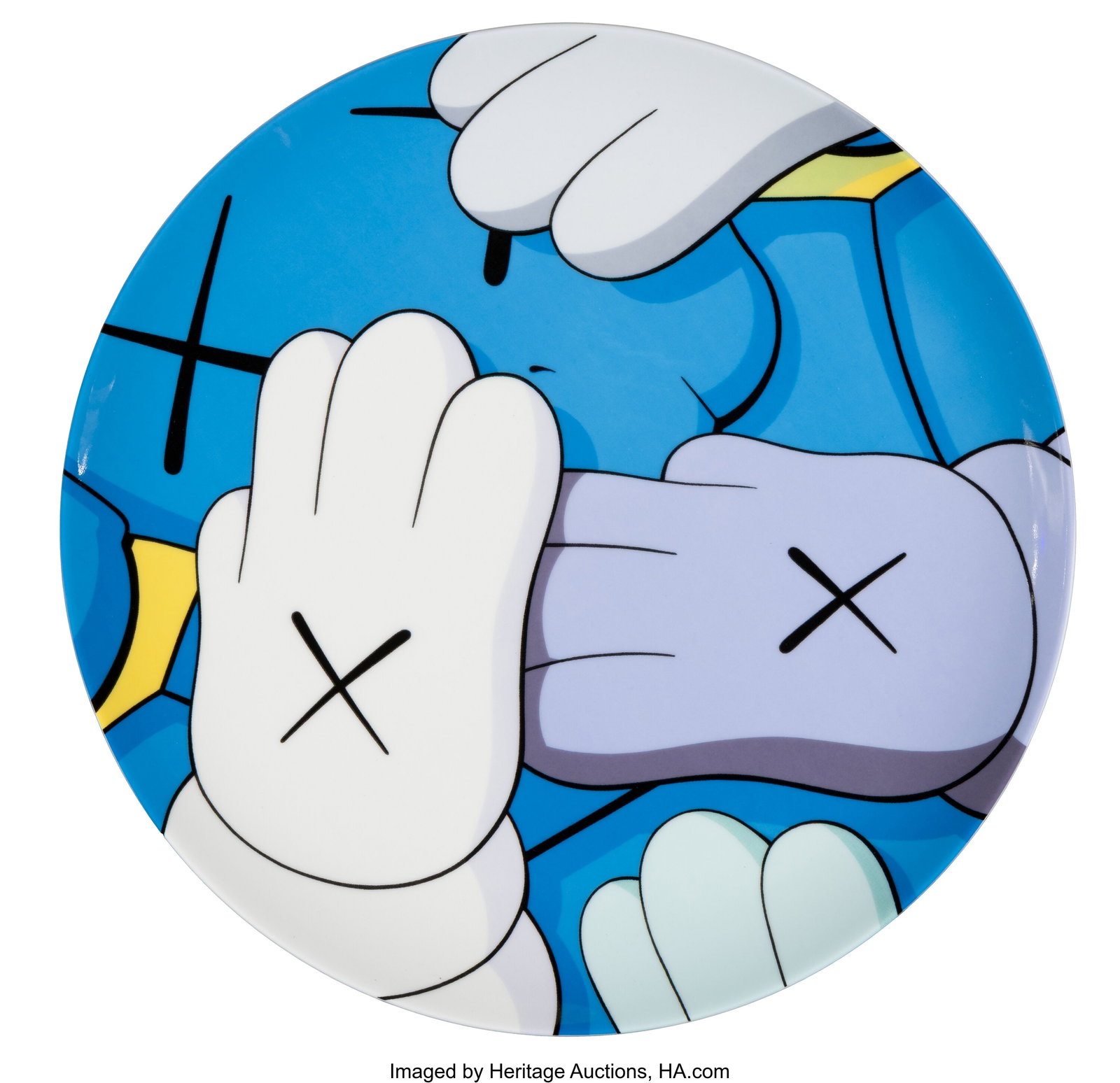 KAWS (b. 1974) Urge, 2021 Fine bone china 10-3/4 (1 of 2)