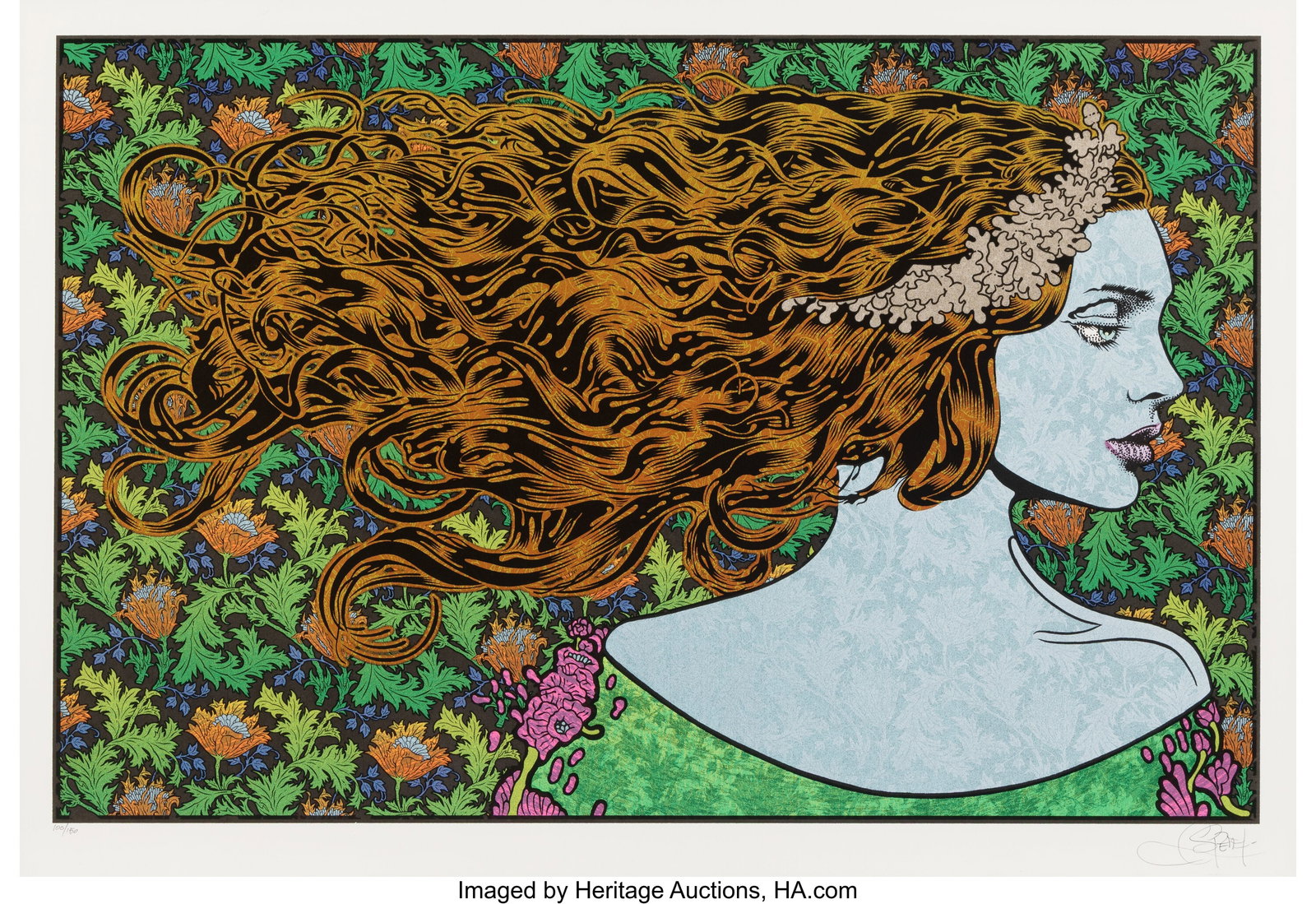 Chuck Sperry (b. 1962) Dryad, 2016 Screenprint i (1 of 1)