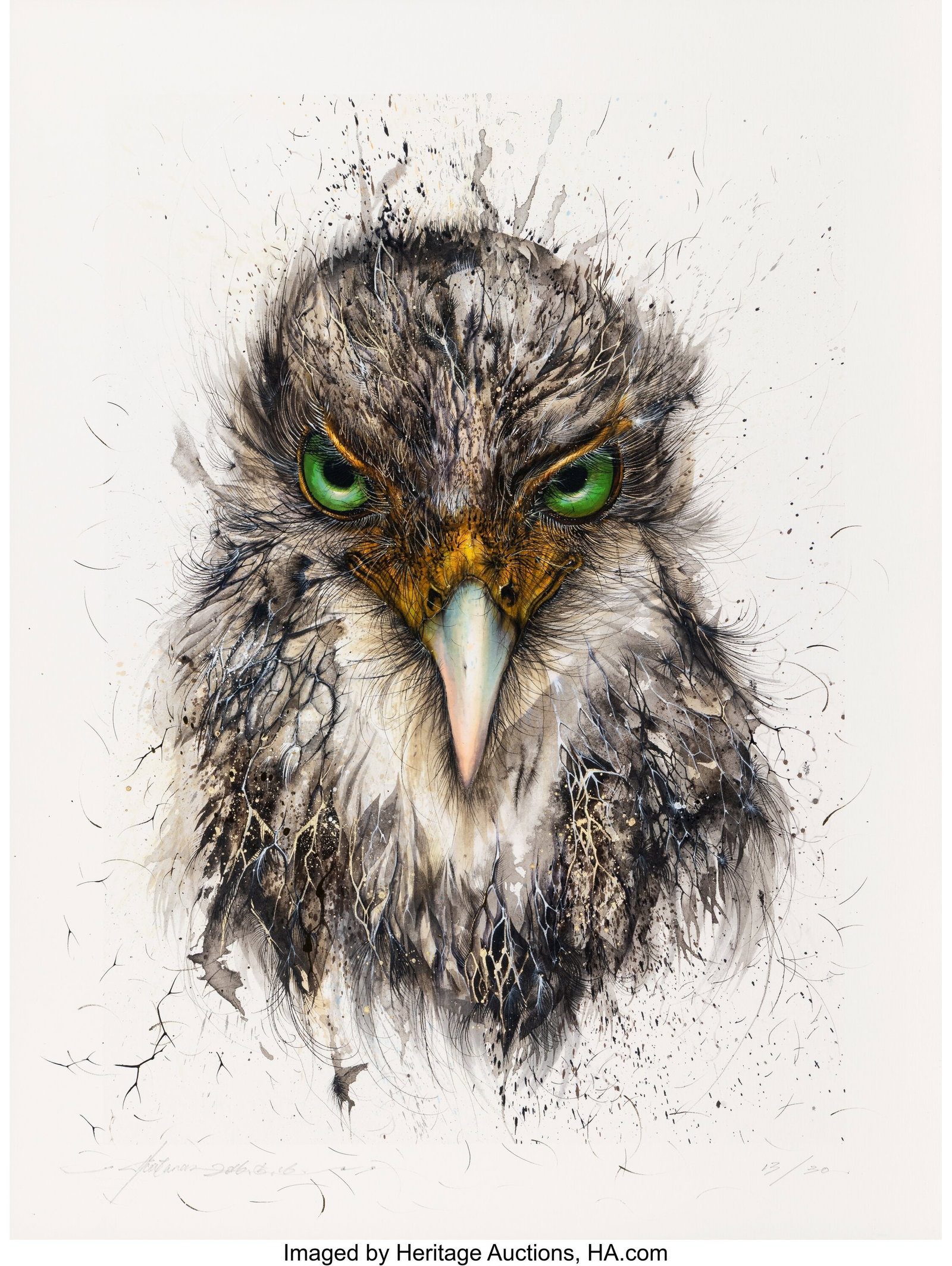Hua Tunan (b. 1991) Emerald, 2016 Giclée print  (1 of 1)