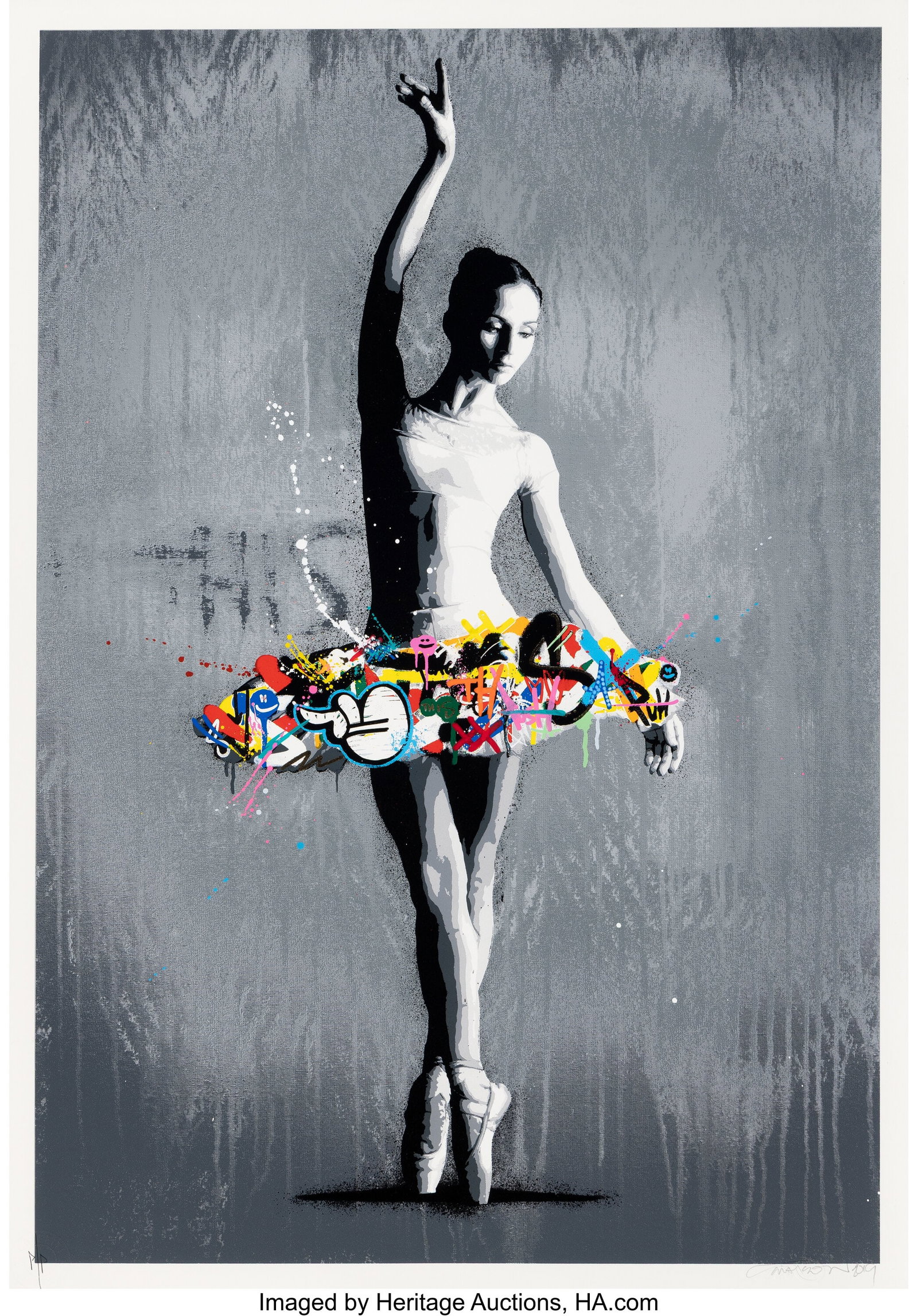 Martin Whatson (b. 1984) Passe, 2019 Screenprint (1 of 1)