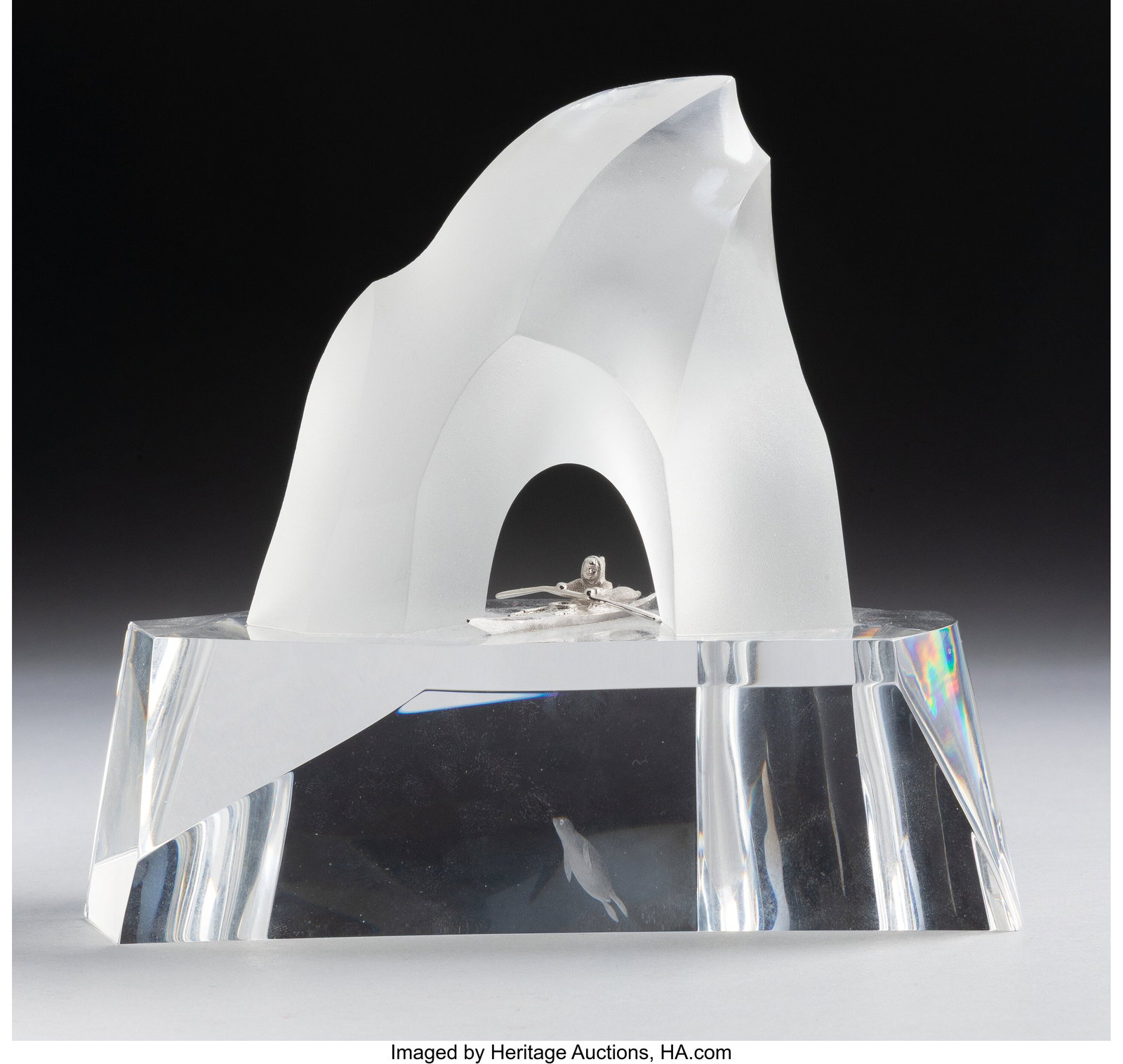 James Houston for Steuben Glass Works Ice Hunter (1 of 4)