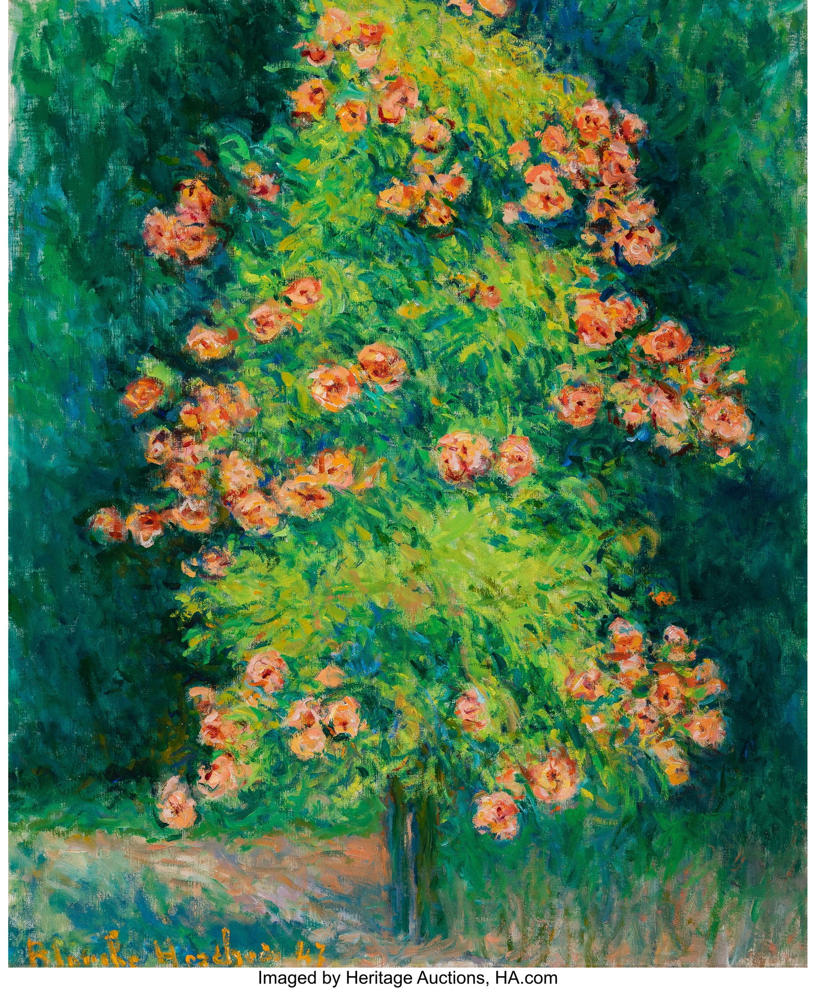 Blanche Hoschedé-Monet (French, 1865-1947) Le b (1 of 3)