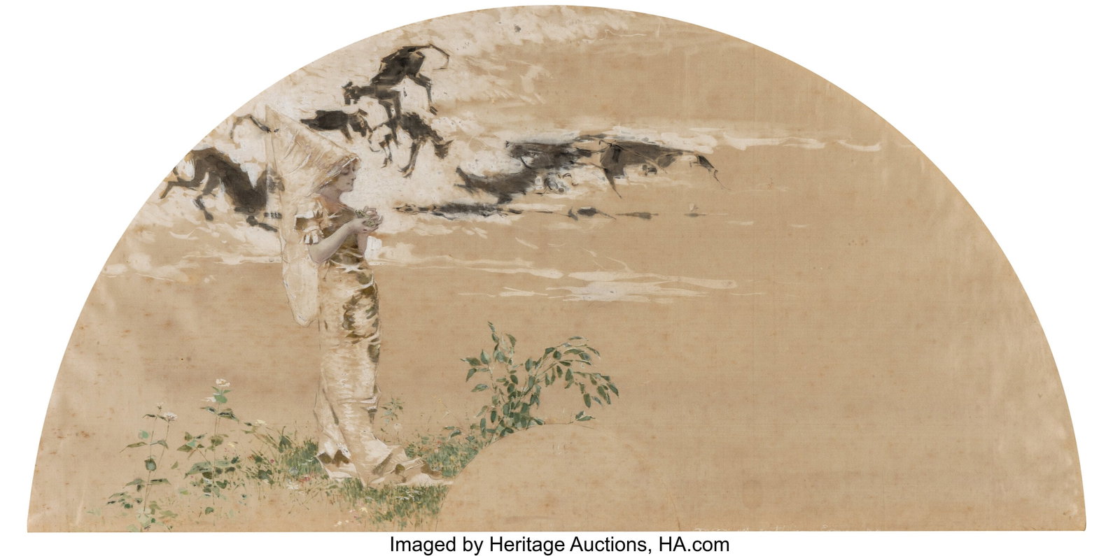 Luigi Conconi (Italian, 1852-1917) La regina di  (1 of 2)