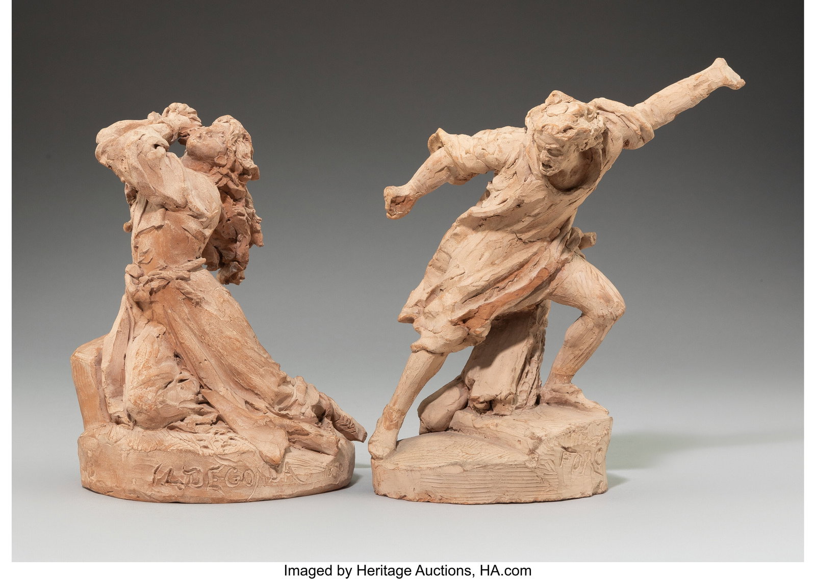 Ettore Ferrari (Italian, 1848-1929) Ildegonda; S (1 of 5)