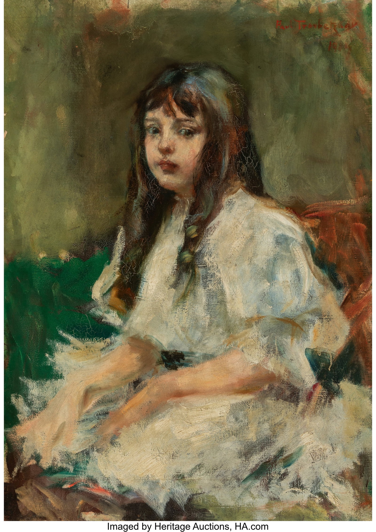 Paulo Troubetskoy (Italian, 1866-1938) Portrait  (1 of 3)