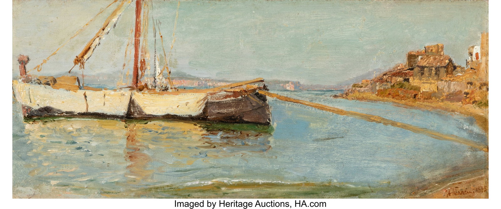 Antonio Mancini (Italian, 1852-1930) Il vecchio  (1 of 3)