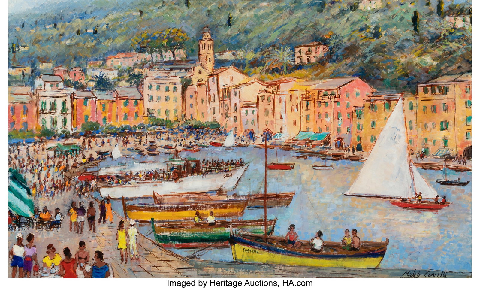 Michele Cascella (Italian, 1892-1989) Domenica p (1 of 3)