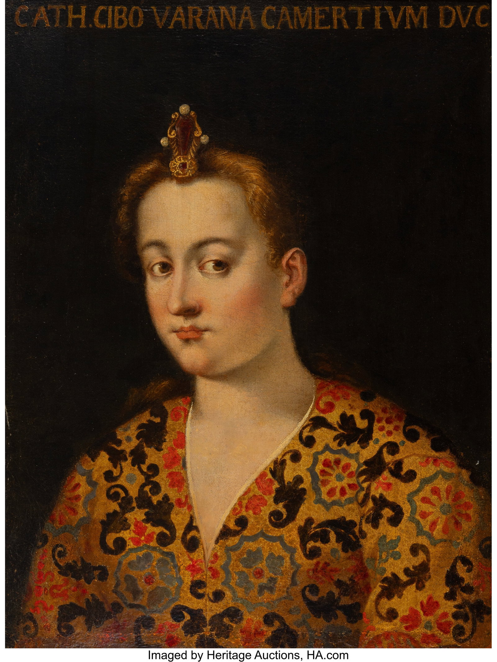 Italian School (17th Century) Portrait of a lady (1 of 3)