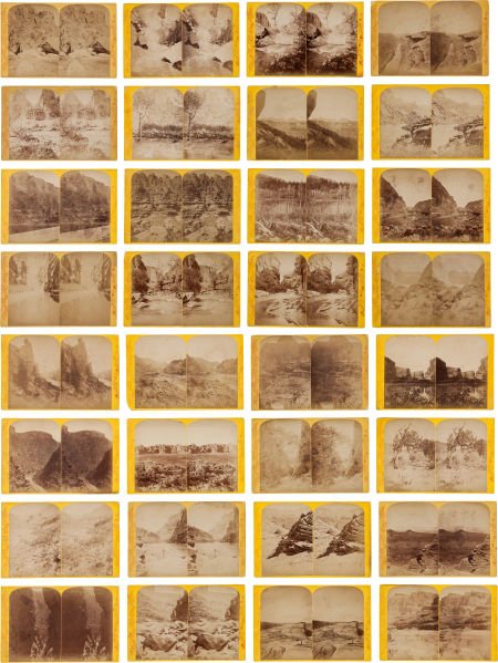 Thirty-Two Stereoviews from the United States To: Thirty-Two Stereoviews from the United States Topographical and Geological Survey of the Colorado Rive