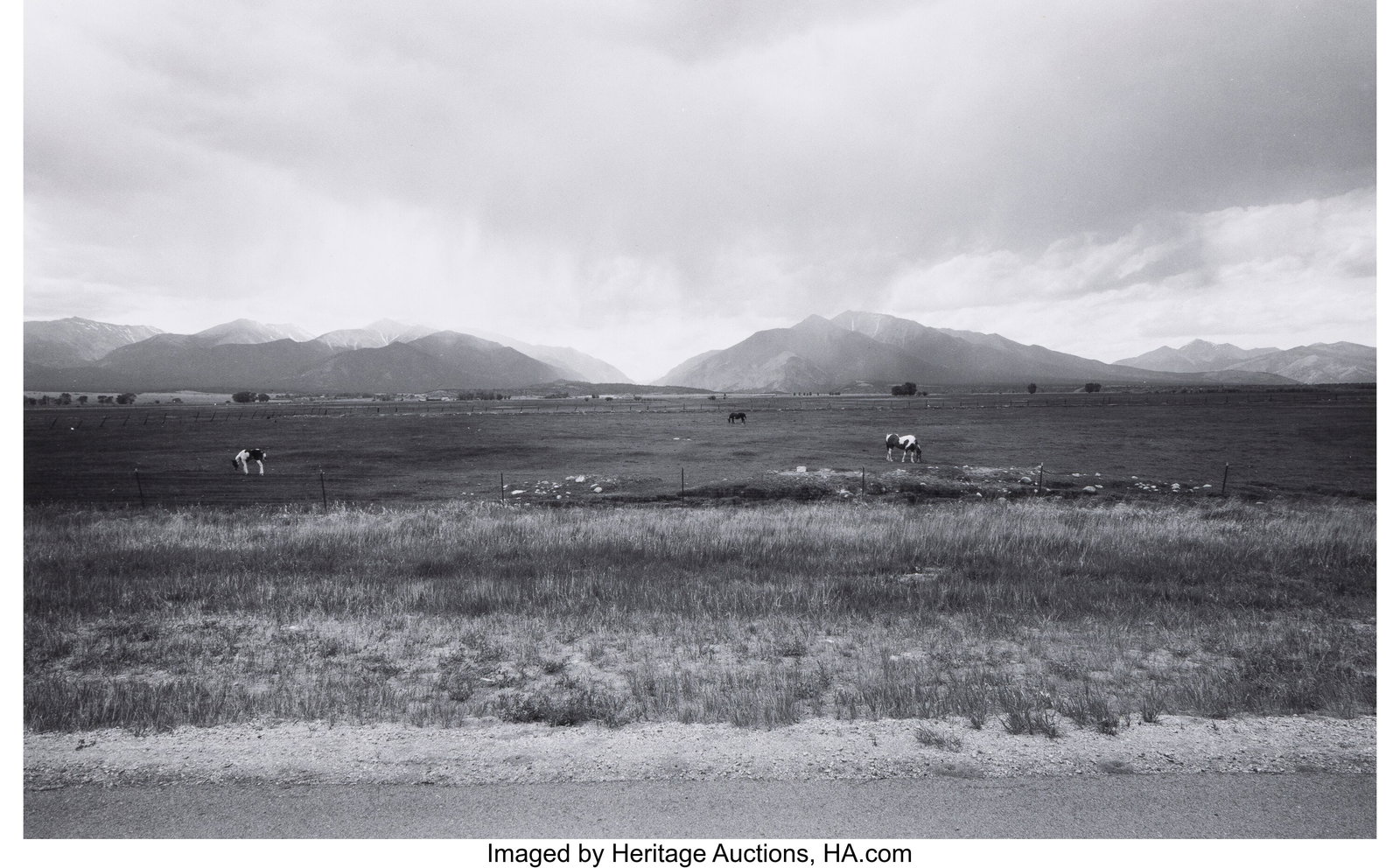 Lawrence McFarland (American, 1942-2023) Group o: Lawrence McFarland (American, 1942-2023) Group of 3 landscape photographs, 1970s Gelatin silver prints 14 x 11 inches (35.6 x 27.9 cm) (sheets) 