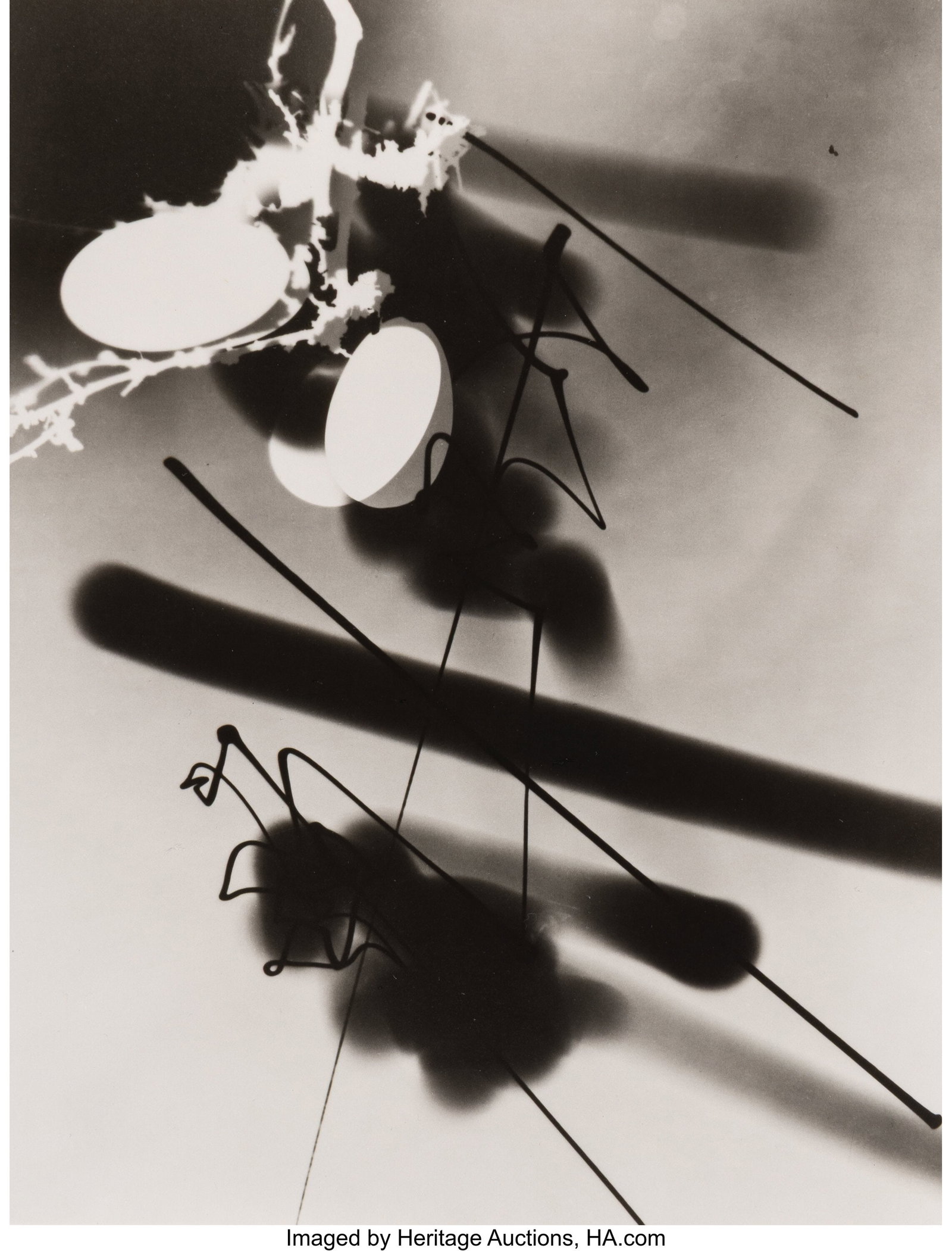 Gyorgy Kepes (American/Hungarian, 1906-2001) Unt: Gyorgy Kepes (American/Hungarian, 1906-2001) Untitled, 1946 Gelatin silver print, printed later 9 x 7 inches (22.9 x 17.8 cm) (image/sh