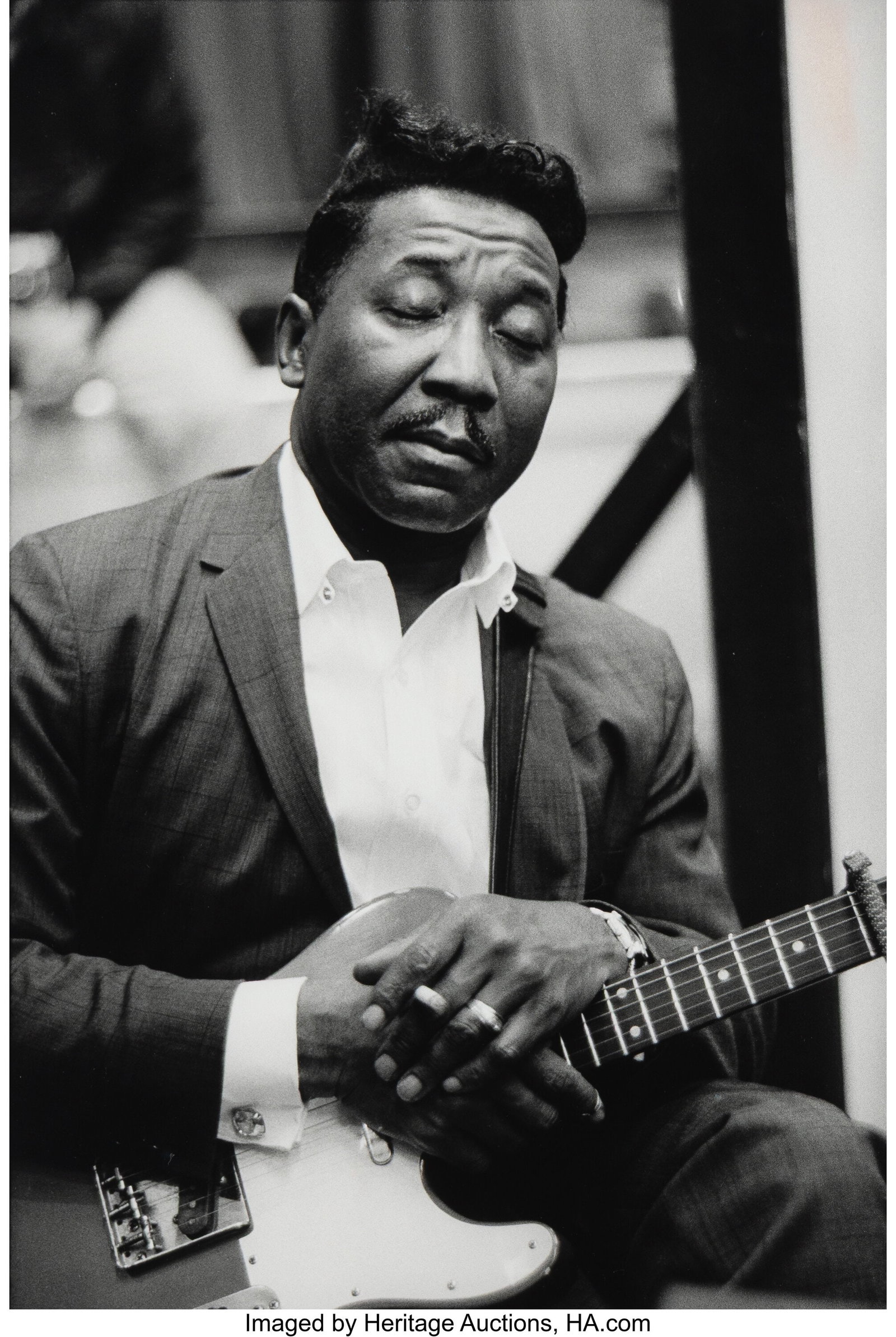 Jim Marshall (American, 1936-2010) Muddy Waters, (1 of 2)