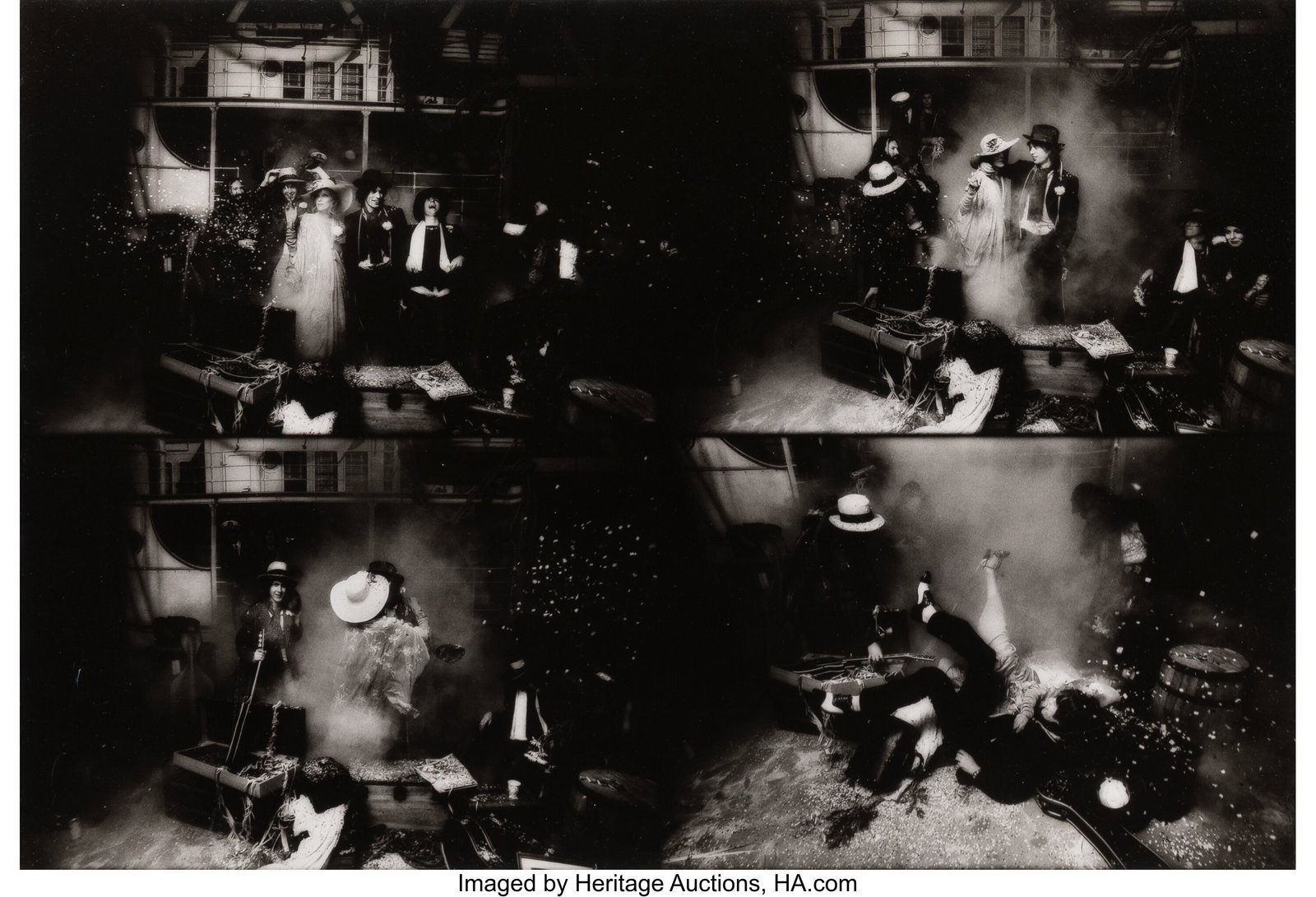 Norman Seeff (South African/American, 1939) The : Norman Seeff (South African/American, 1939) The Rolling Stones, Exile on Main Street, 1972 Gelatin silver print 12-1/2 x 16-1/4 inches (31.8 x 41&pe