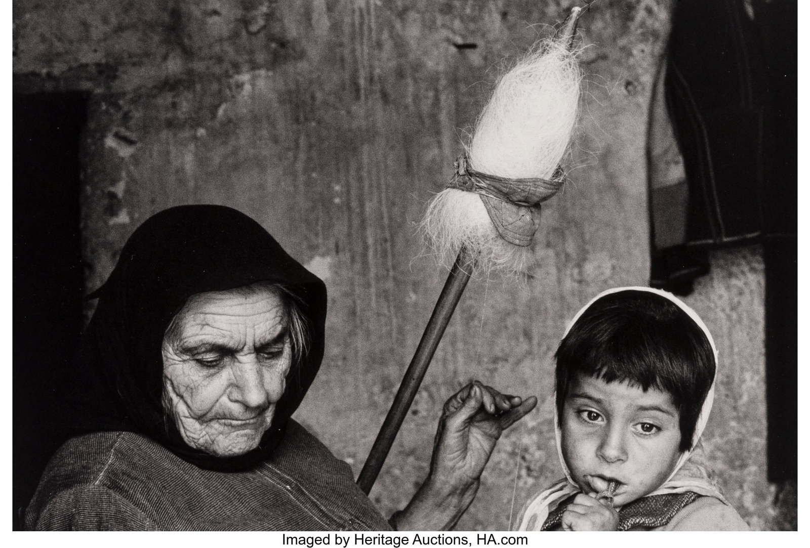 Constantine Manos (American, b. 1934) Grandmothe (1 of 3)