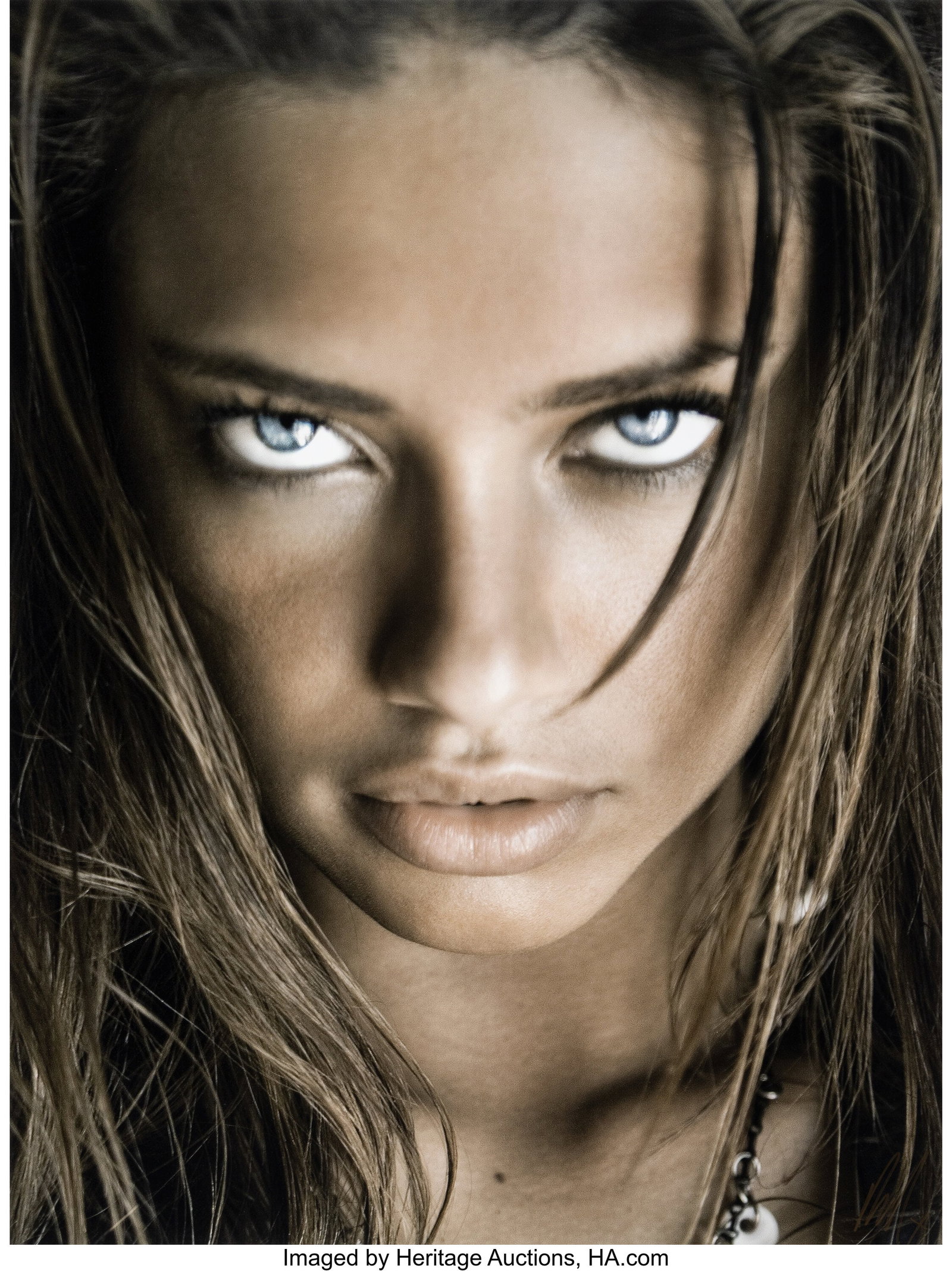 Raphael Mazzucco (Canadian, 1965) Adriana Lima, : Raphael Mazzucco (Canadian, 1965) Adriana Lima, 2018 Oversized digital pigment print 34-1/2 x 26 inches (87.6 x 66.0 cm) (image) 41 x 30 inc