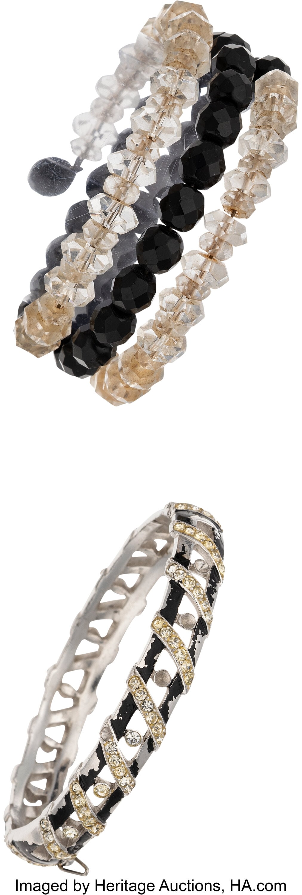 Marilyn Monroe Personal Pair of Bangle Bracelets (1 of 3)