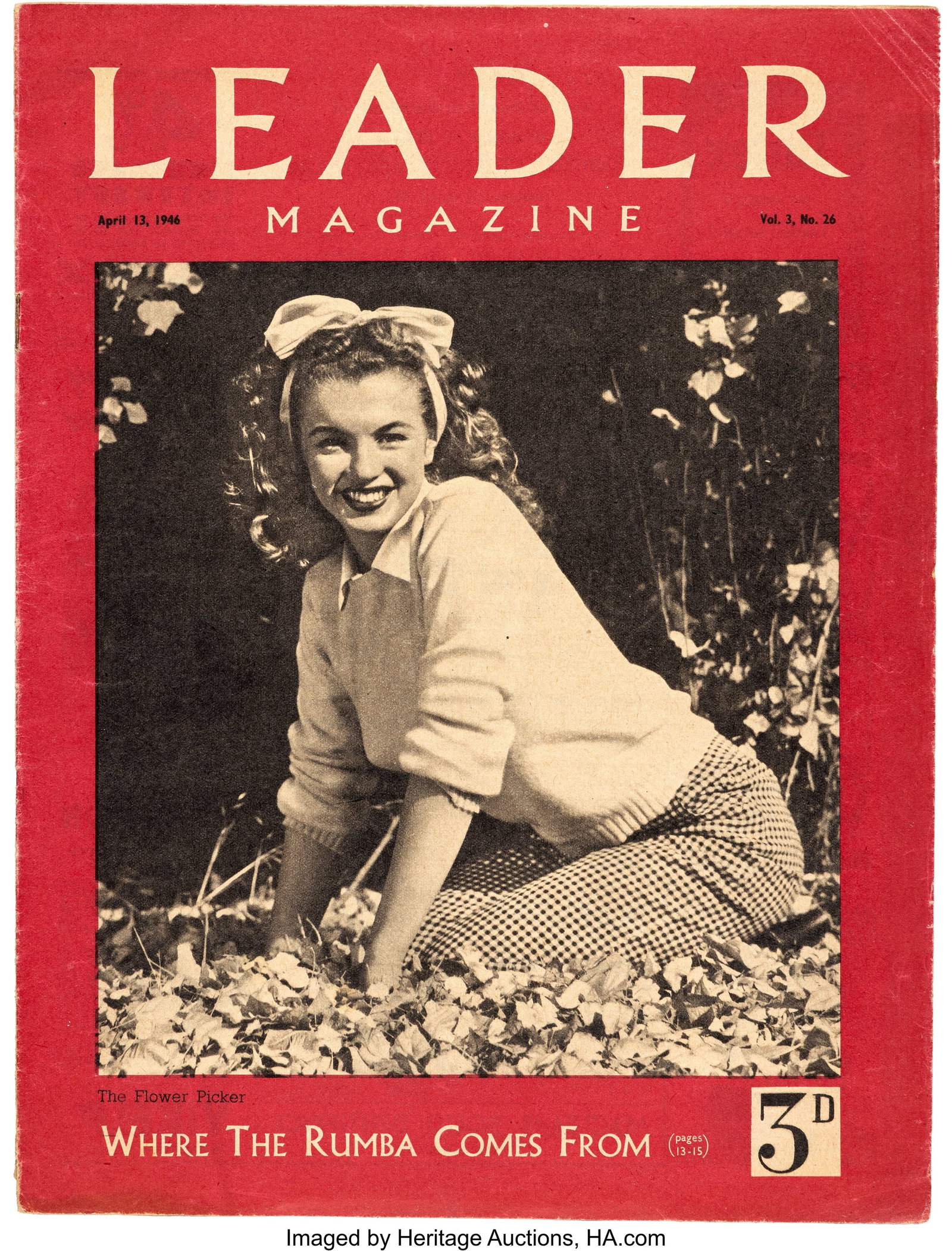 Marilyn Monroe (Norma Jeane Dougherty), Leader M (1 of 2)