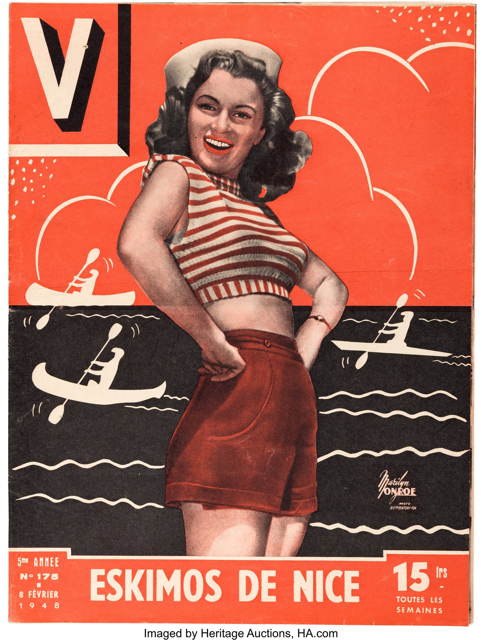 Marilyn Monroe Group of (16) Foreign Magazine Co (1 of 10)
