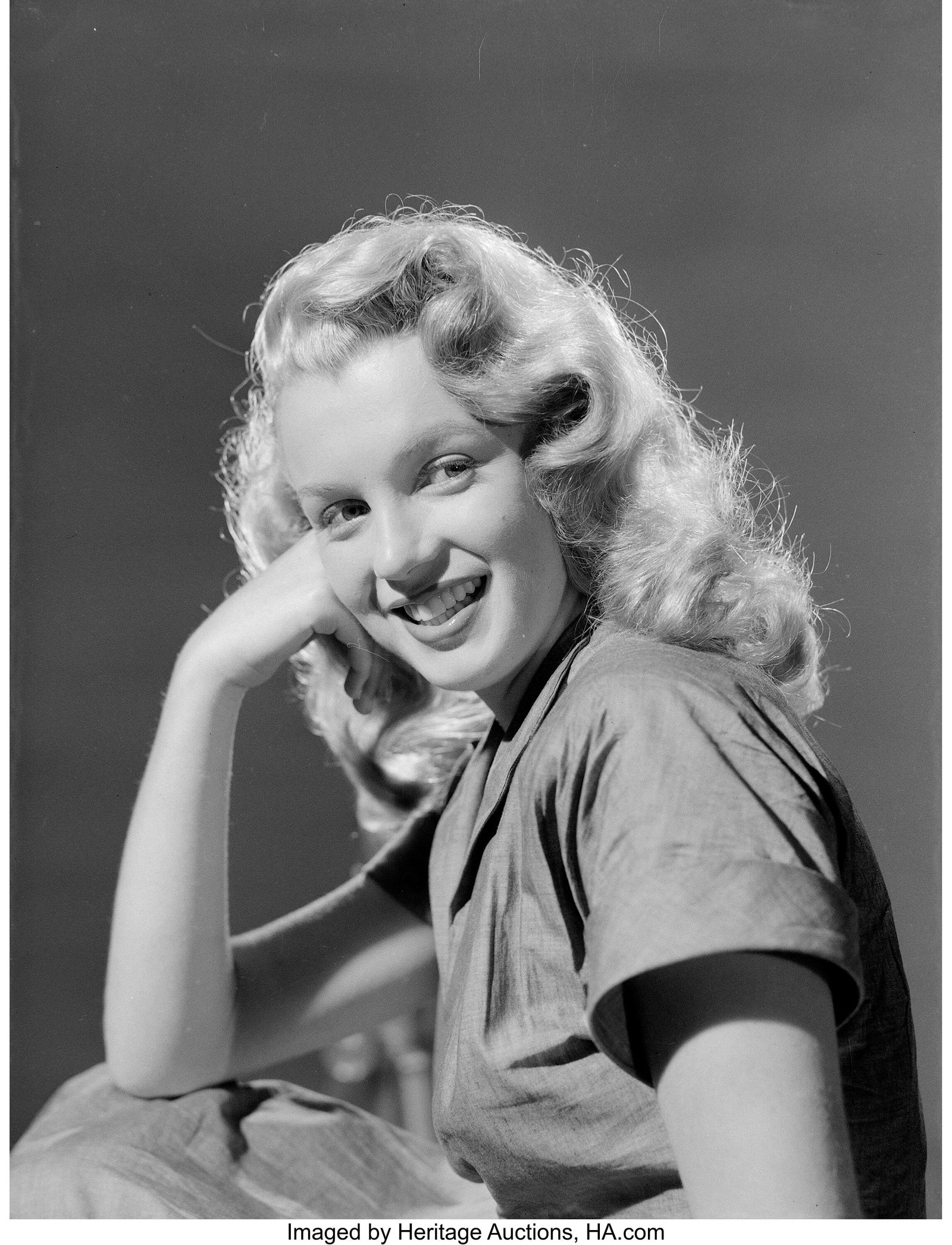 Marilyn Monroe, July 11, 1949, 4" x 5" Camera Ne (1 of 2)