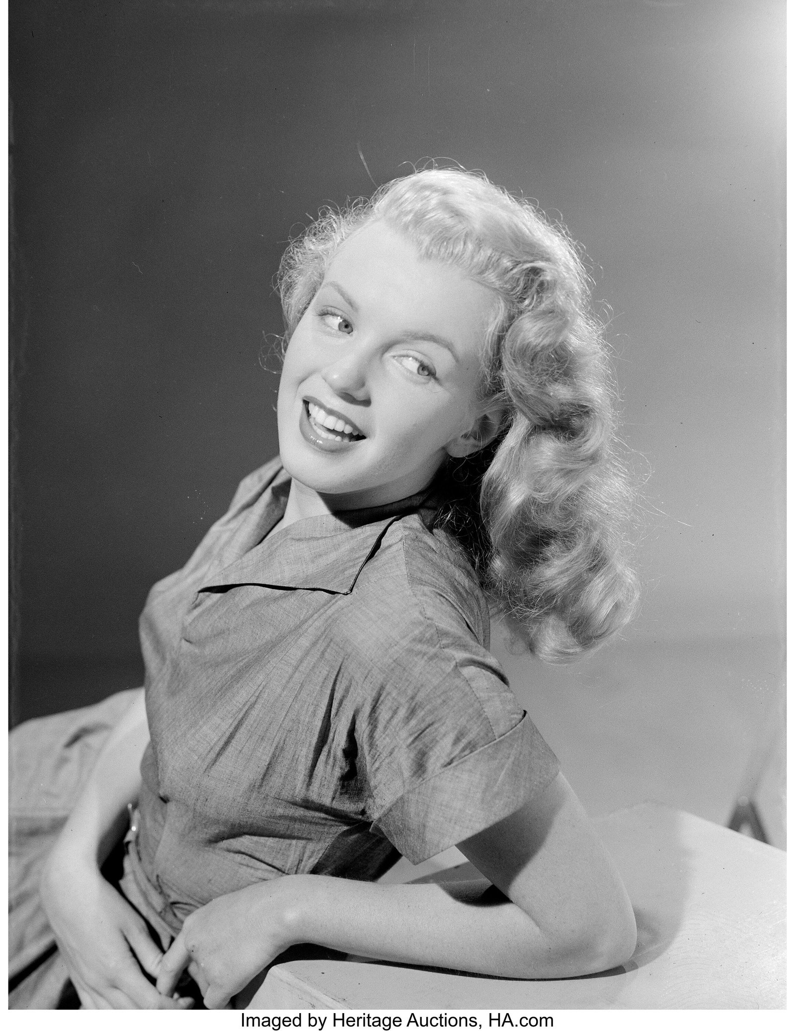 Marilyn Monroe, July 11, 1949, 4" x 5" Camera Ne (1 of 2)