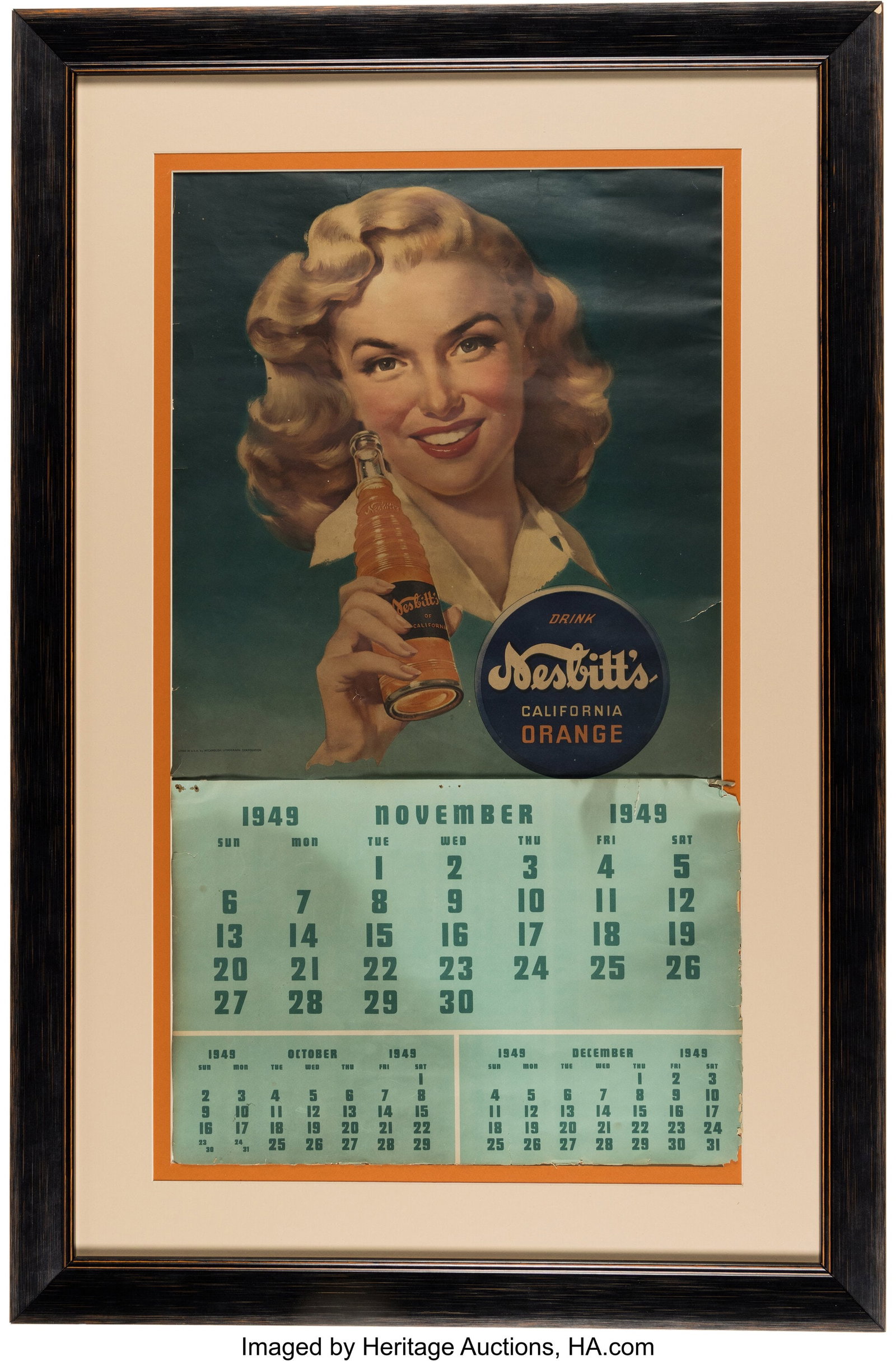 Marilyn Monroe Pair of Nesbitt's California Oran (1 of 4)