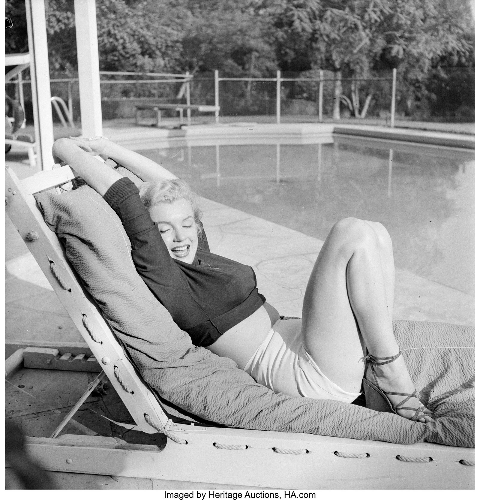 Marilyn Monroe for "Poolside Session" in Beverly - 3