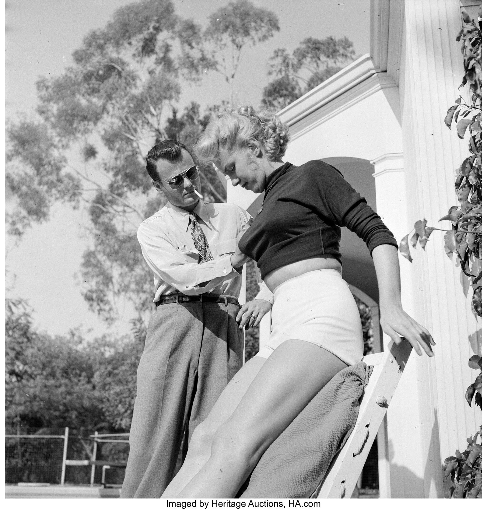 Marilyn Monroe for "Poolside Session" in Beverly - 9