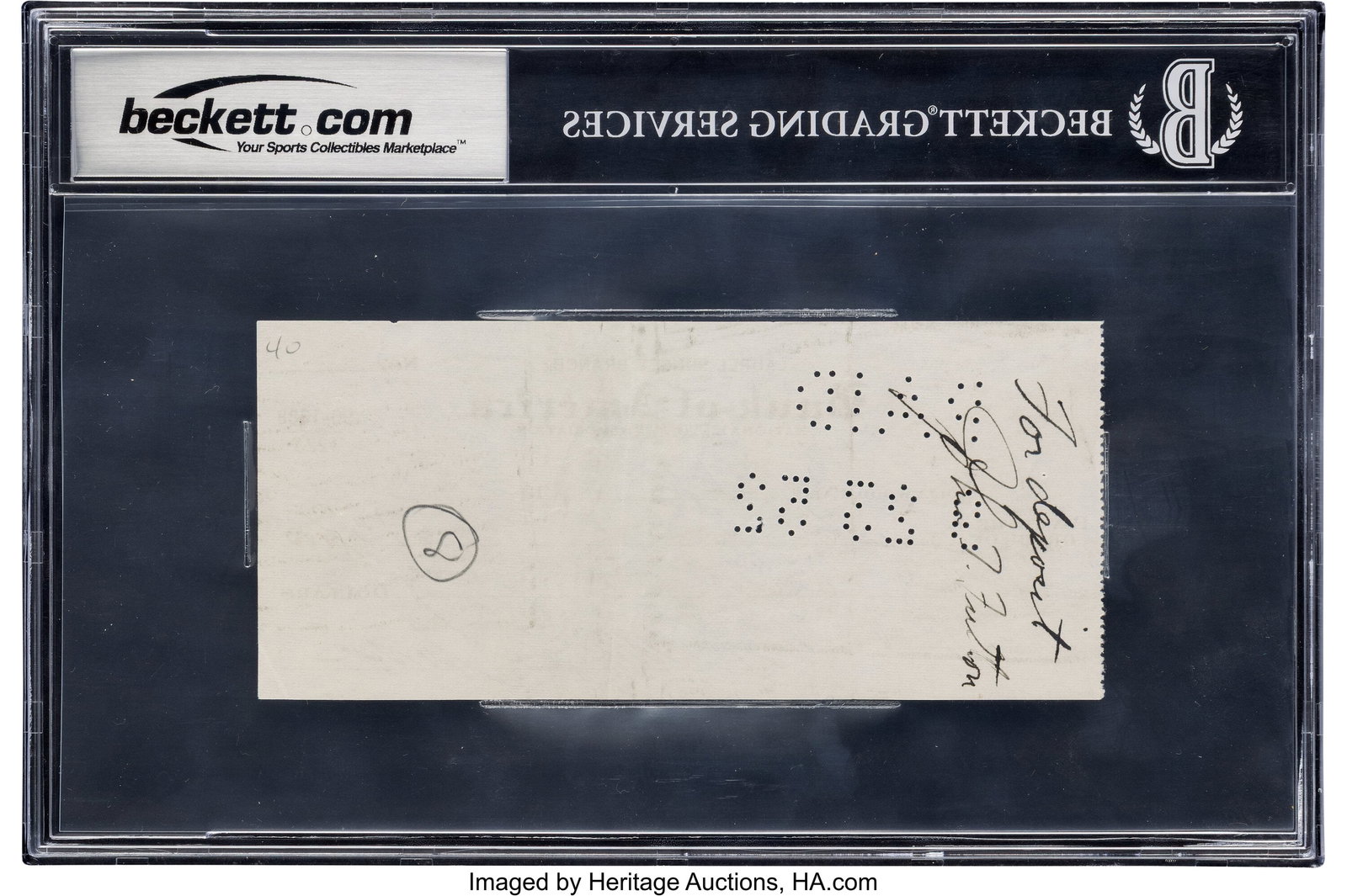 Marilyn Monroe Signed Personal Check (September  - 2