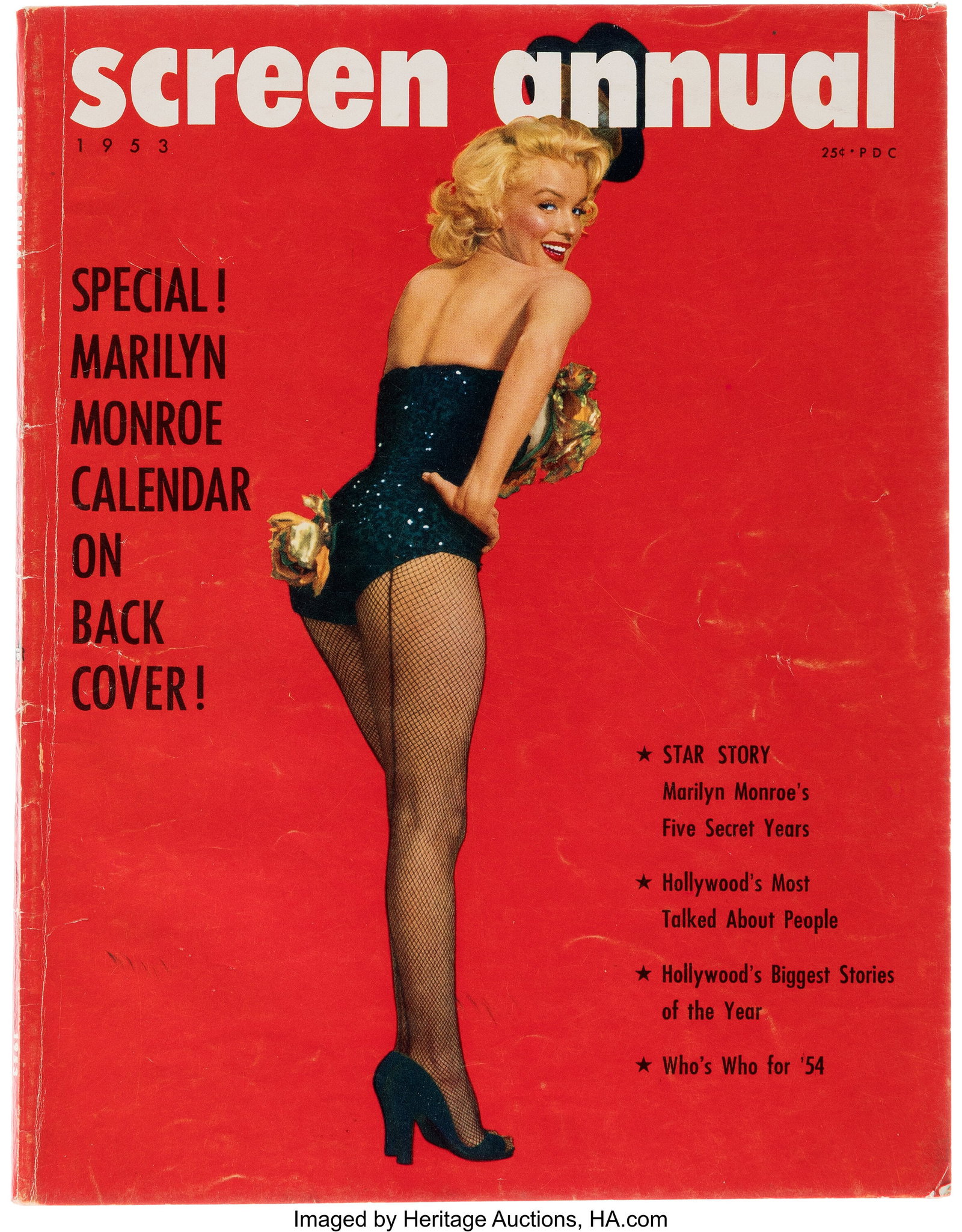 Marilyn Monroe Group of (21) "Screen" Magazines  (1 of 10)