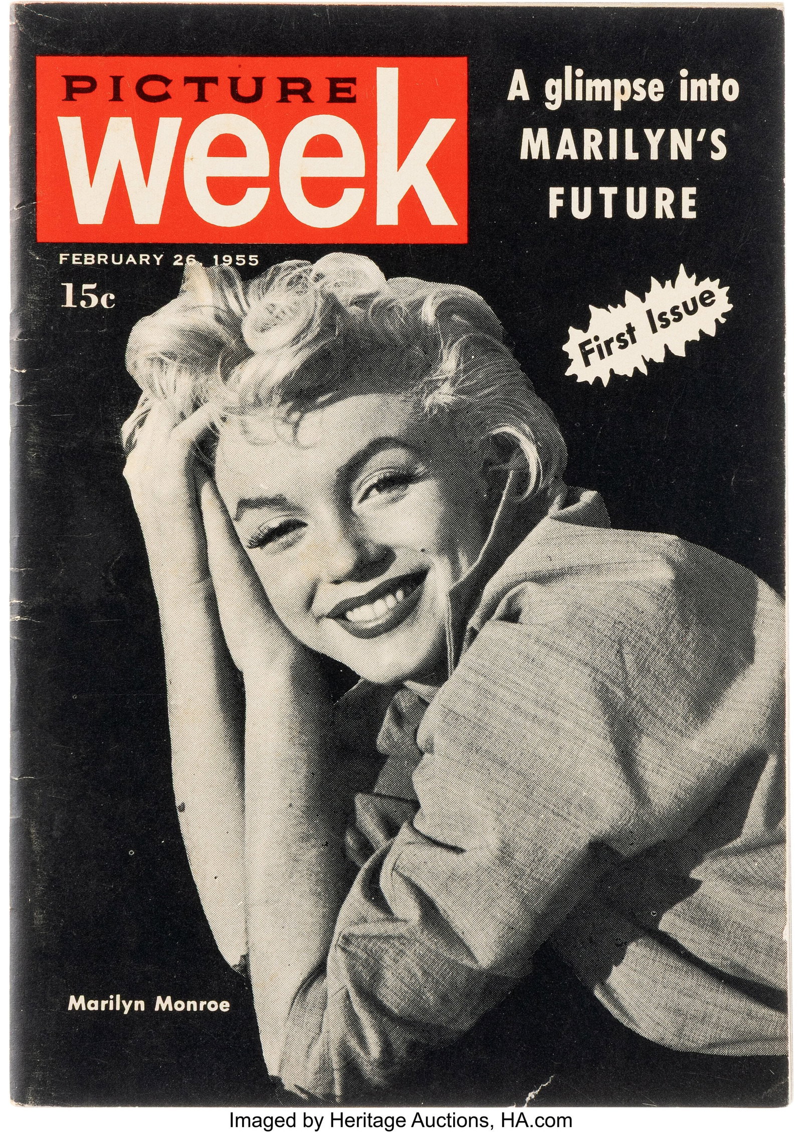 Marilyn Monroe Group of (9) Small Format Magazin (1 of 10)
