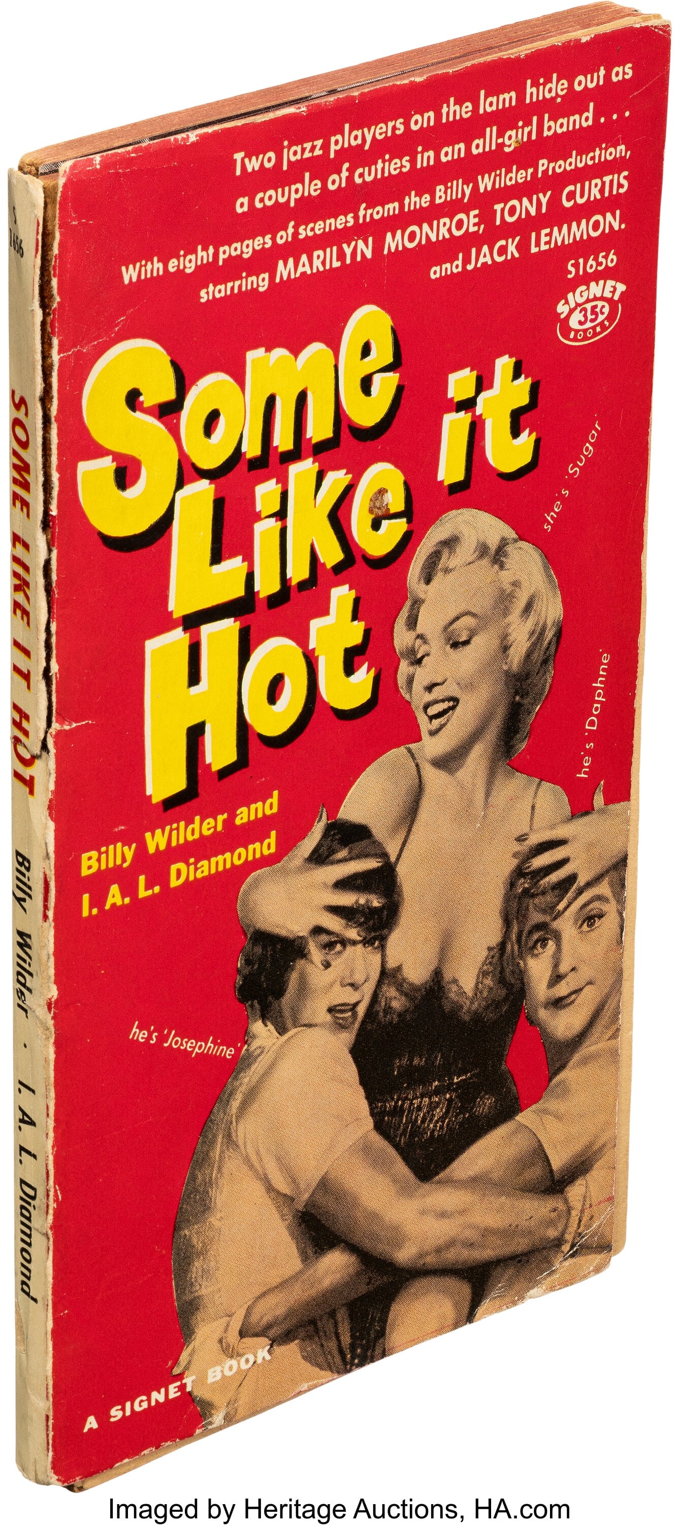 Marilyn Monroe Personally Owned Trade Paperback  (1 of 2)