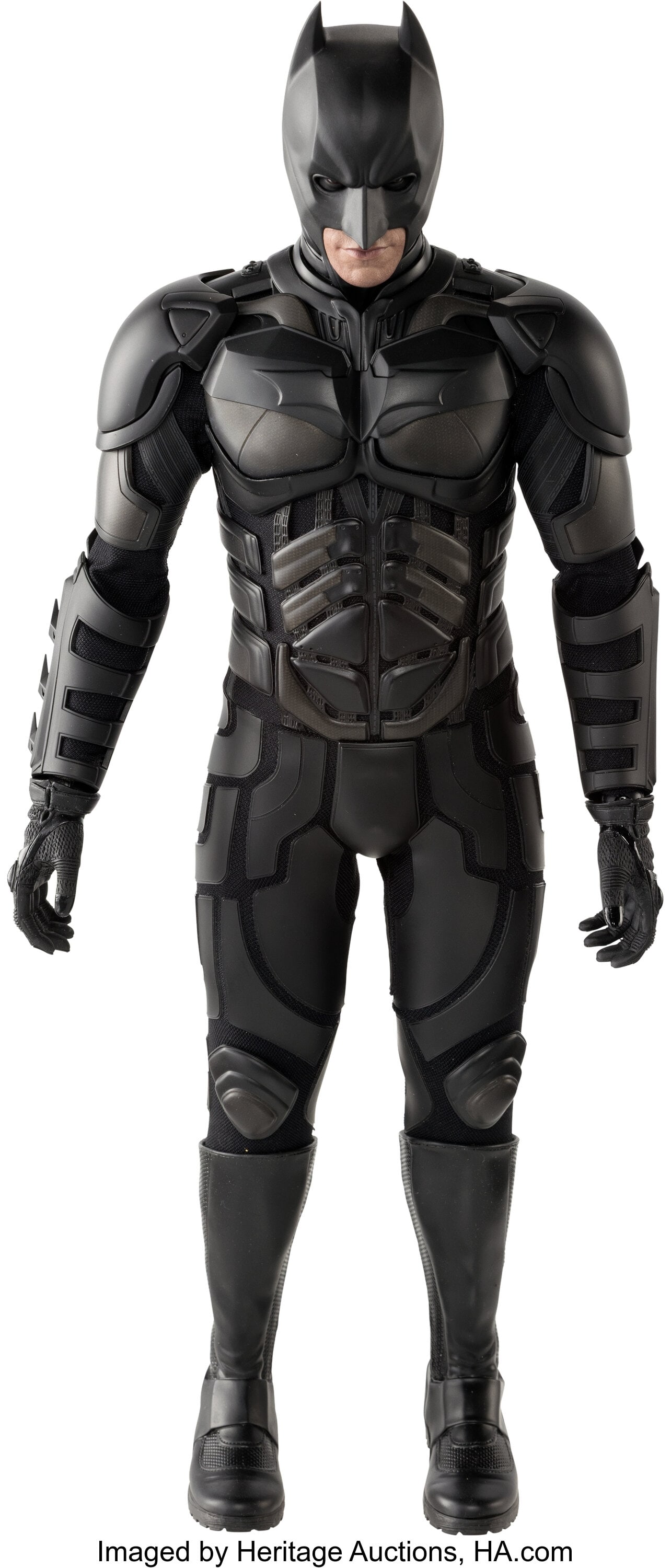 The Dark Knight Trilogy (Warner Bros., 2005-2012: The Dark Knight Trilogy (Warner Bros., 2005-2012), Hot Toys QS019 Batman &frac14; Scale Display Figure, Personally Owned by Matthew Perry. Quarter-sc