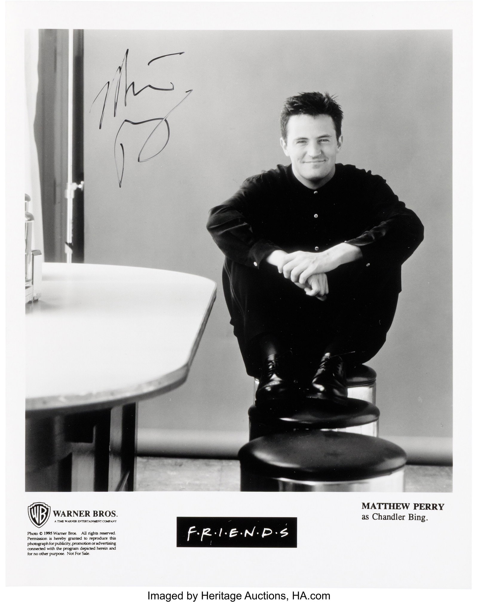 Group of (140) Matthew Perry Headshots and Photo (1 of 9)