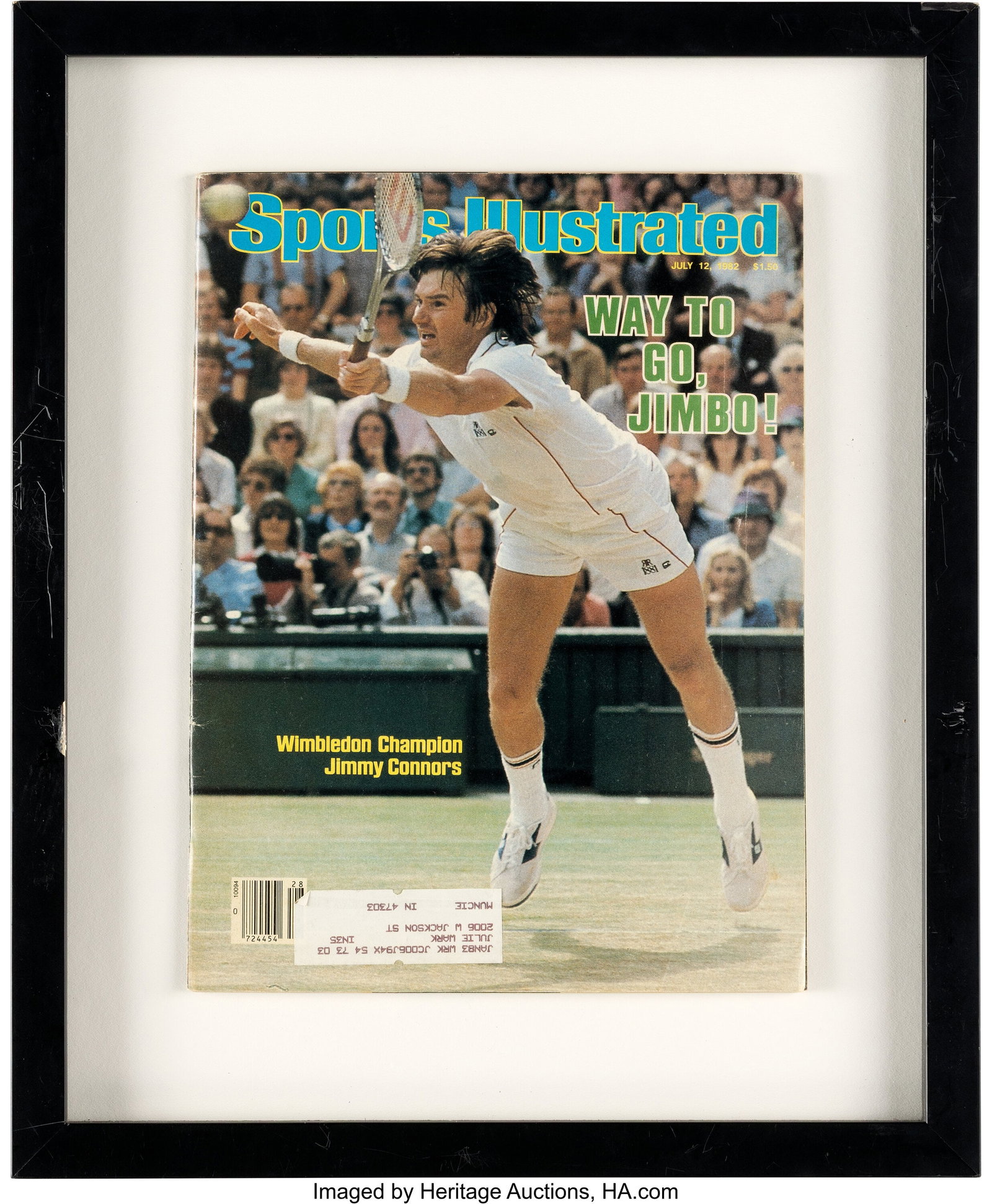 Pair of Jimmy Connors Sports Illustrated Framed  (1 of 6)