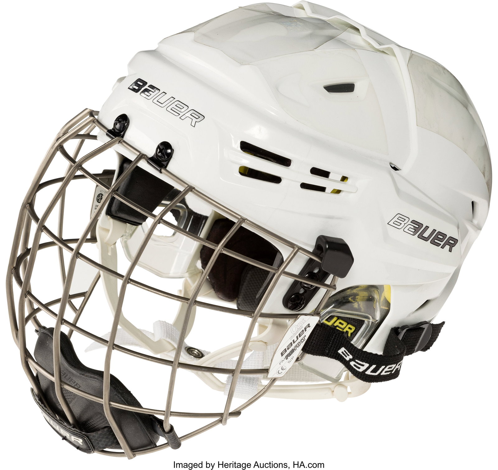 Group of (13) Hockey Equipment, Personally Owned: Group of (13) Hockey Equipment, Personally Owned by Matthew Perry. Group of (13) items, including (1) pair of rollerblade size 11 skates, (1
