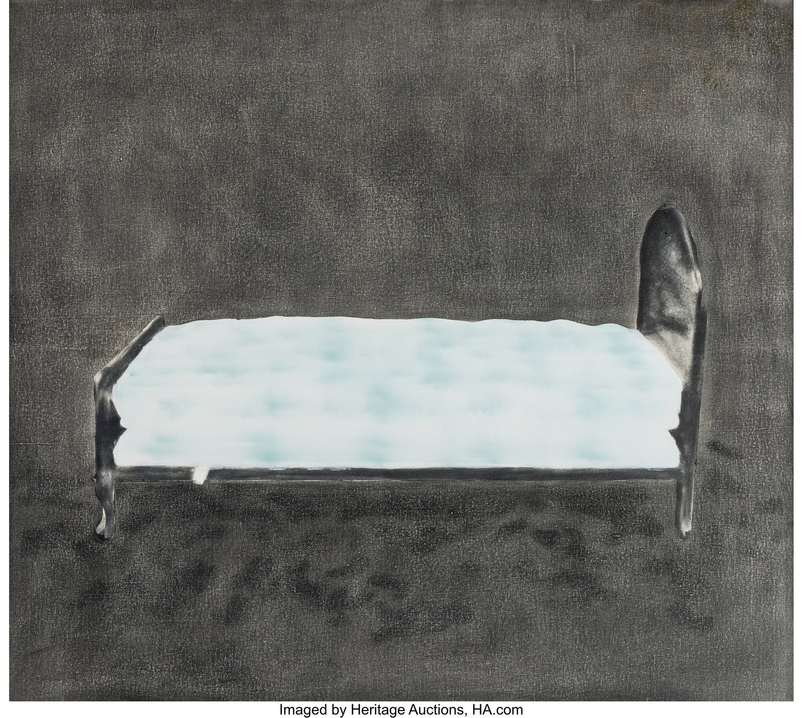 Simon Burton (British, b. 1973) Bed II, 1998 Mix (1 of 3)