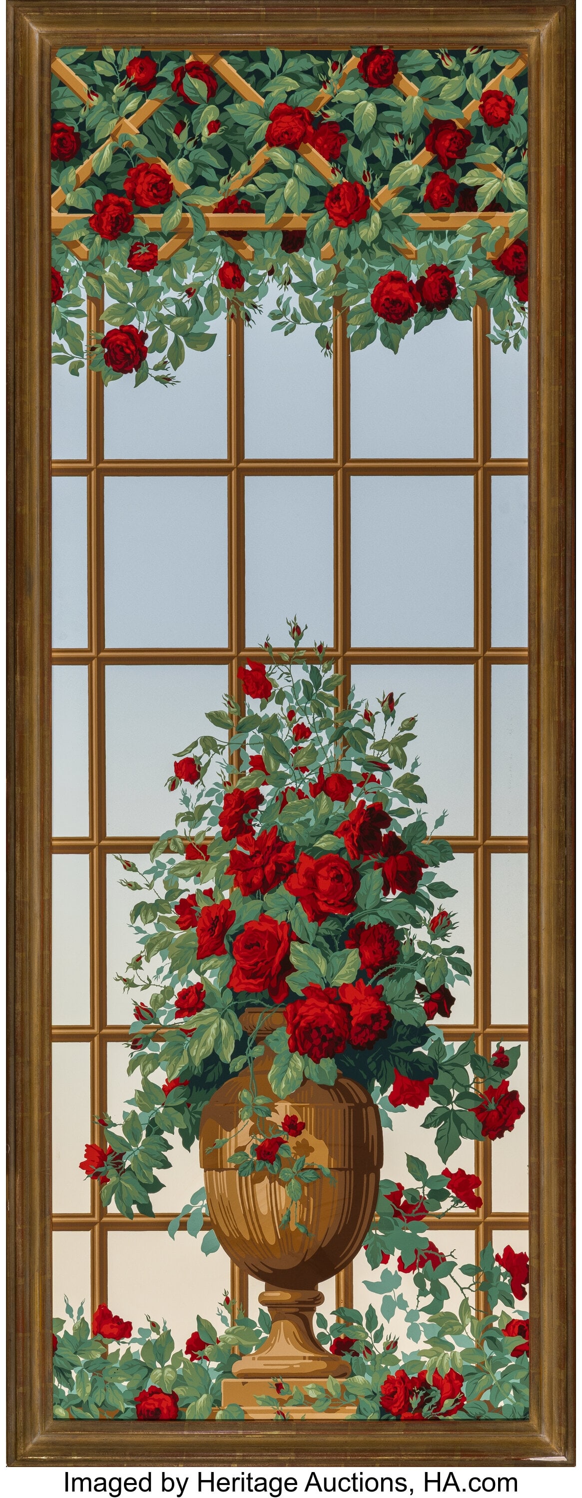 Group of Six Zuber Wallpaper Panels Produced by  (1 of 6)