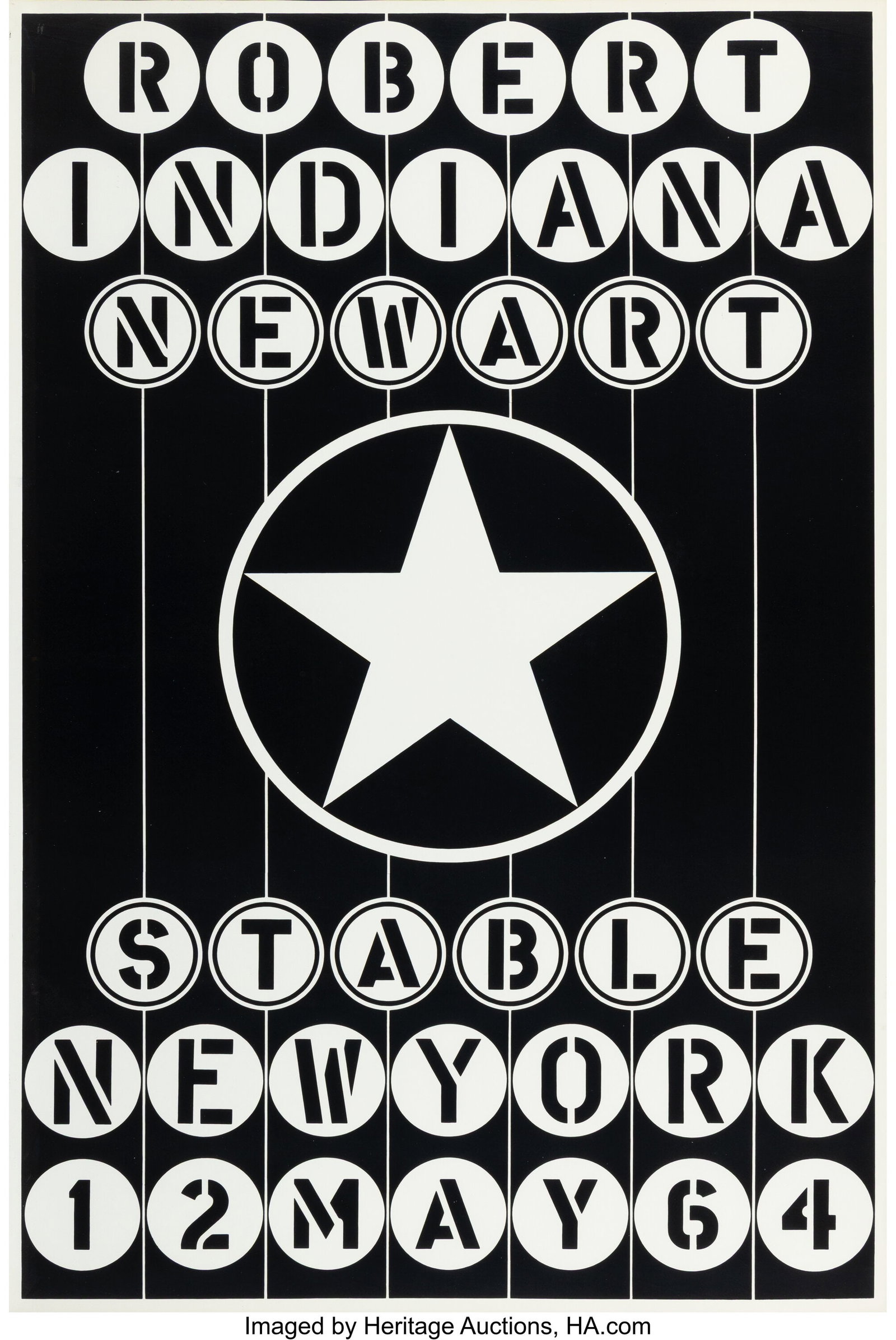 Robert Indiana (American, 1928-2018) Stable II,  (1 of 1)