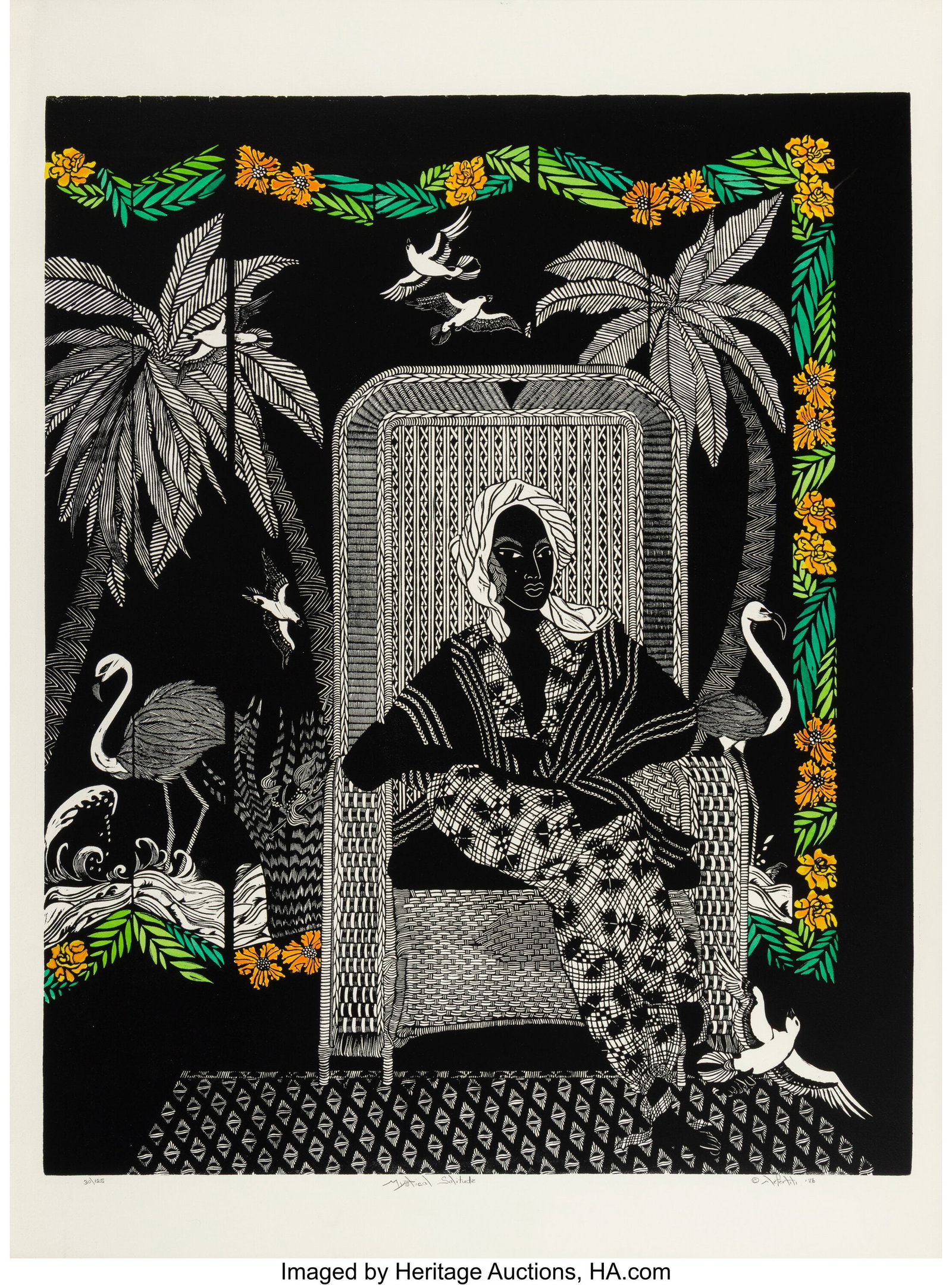 Nefertiti Goodman (American, b. 1950) Mystical S (1 of 2)