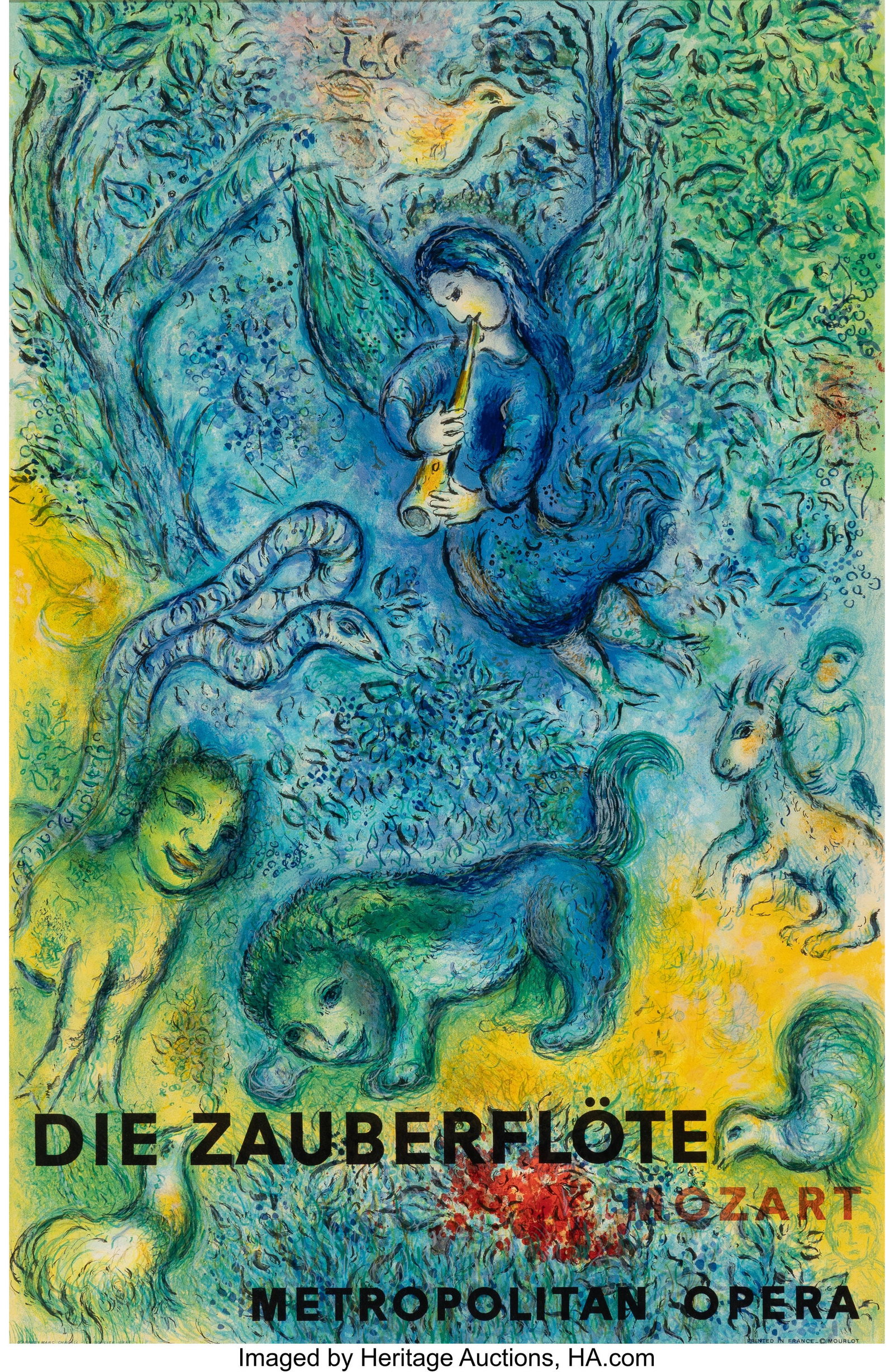 Marc Chagall (French/Russian, 1887-1985) Die Zau (1 of 2)