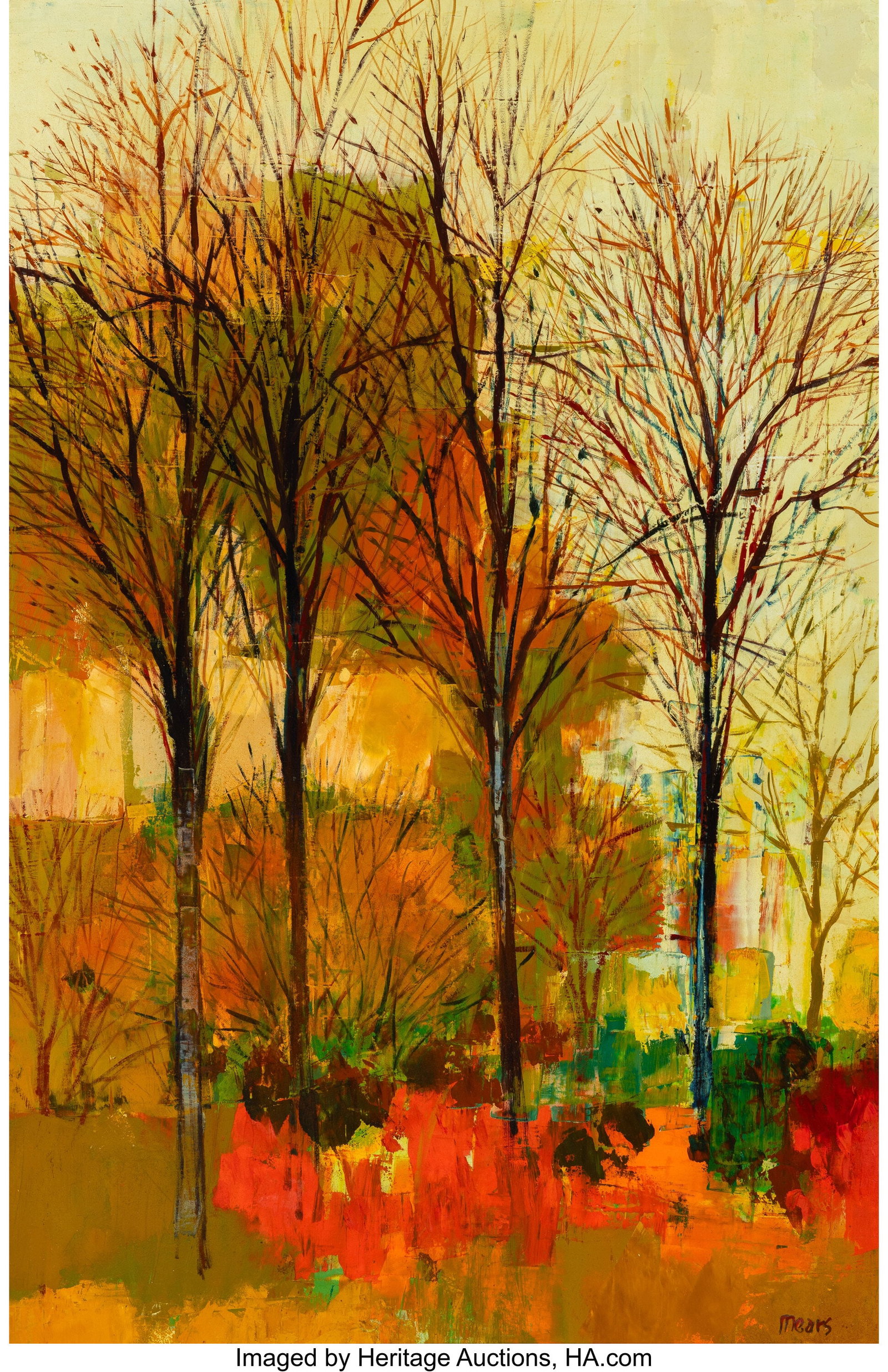 Herbert Richard Mears (American, 1923-1999) Red  (1 of 3)