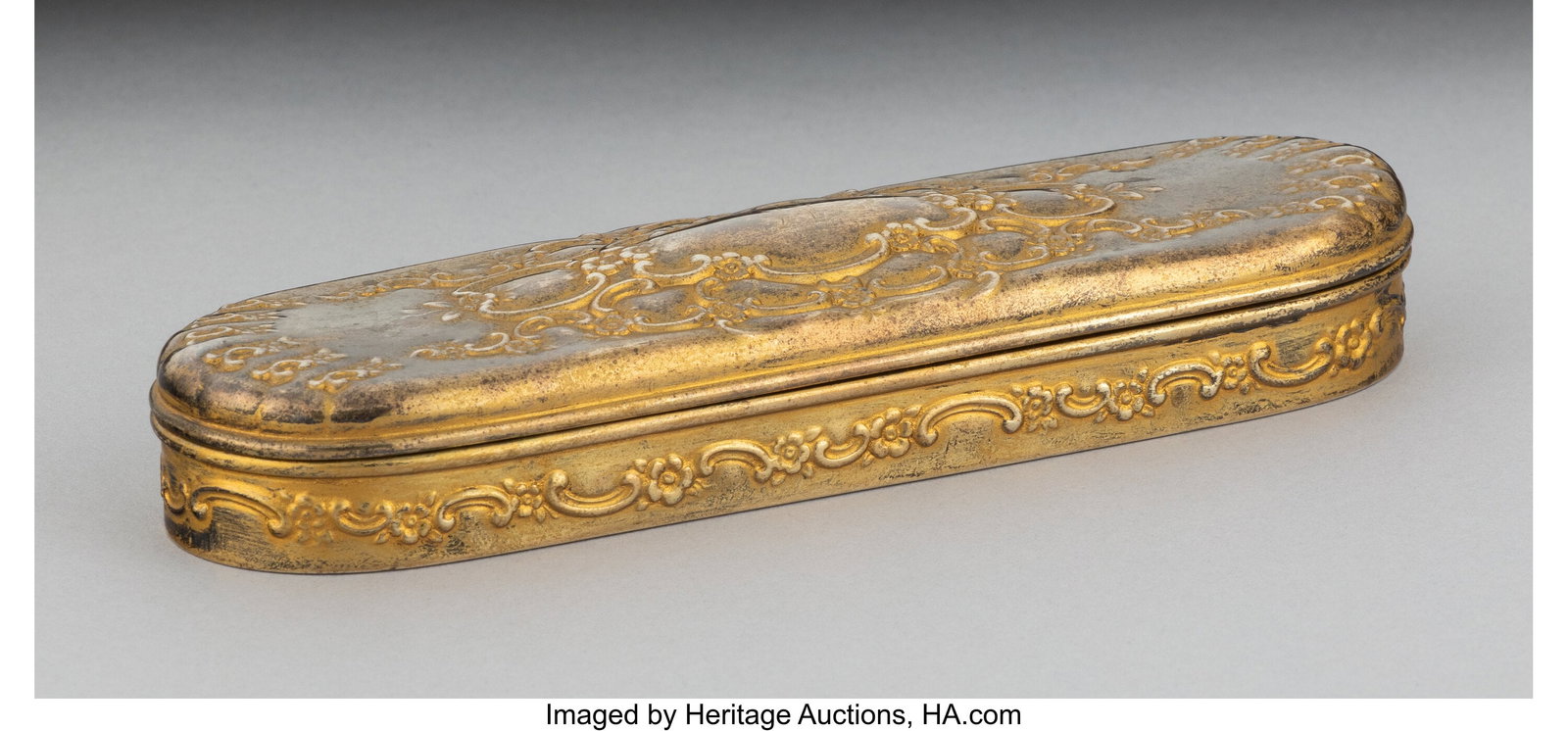 A Tiffany & Co. Gilt Silver Case, New York, earl (1 of 4)