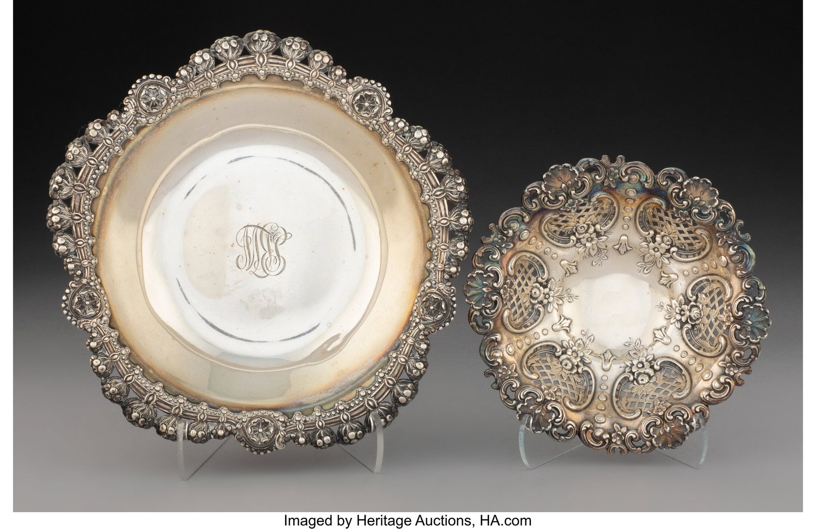 Two Tiffany & Co. Silver Bowls, New York, circa  (1 of 5)