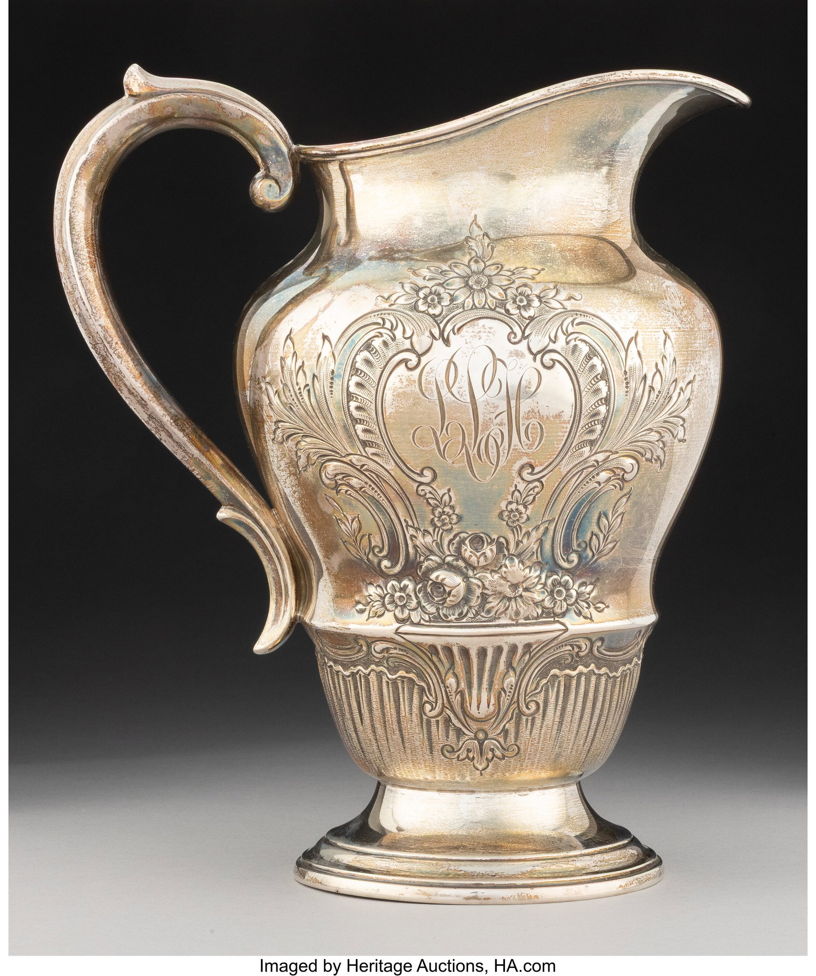 A Reed & Barton Silver Water Pitcher, Providence (1 of 4)