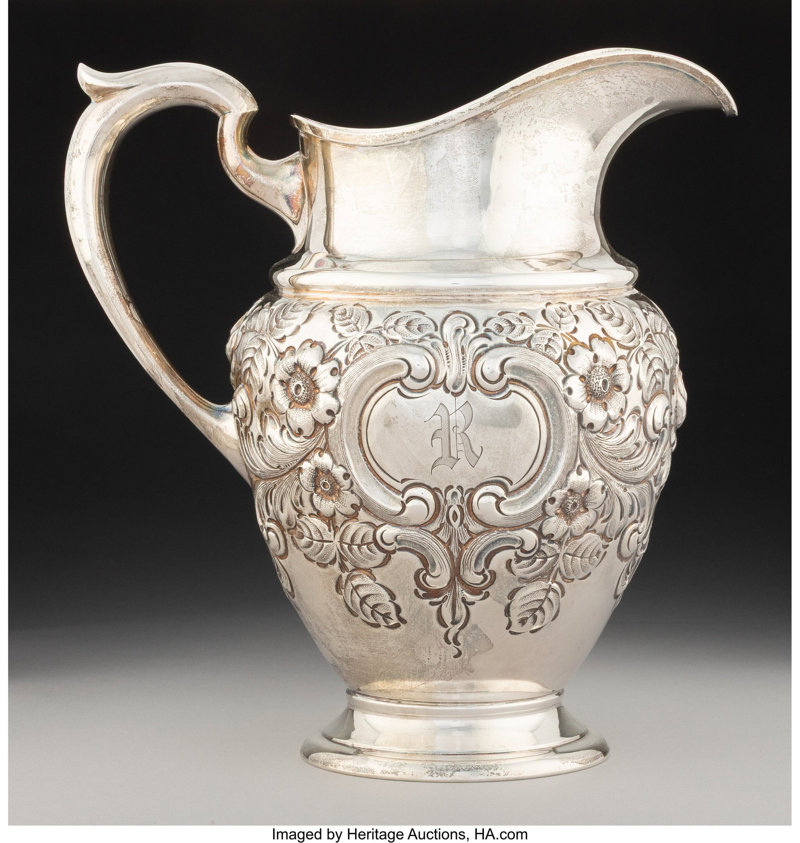 A Baltimore Silversmiths Mfg. Co. Silver Water P (1 of 5)