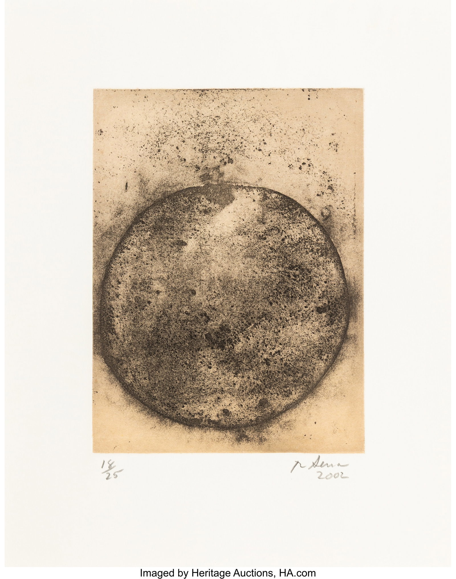 Richard Serra (1939-2024) Galileo Galilei, 2002  (1 of 2)