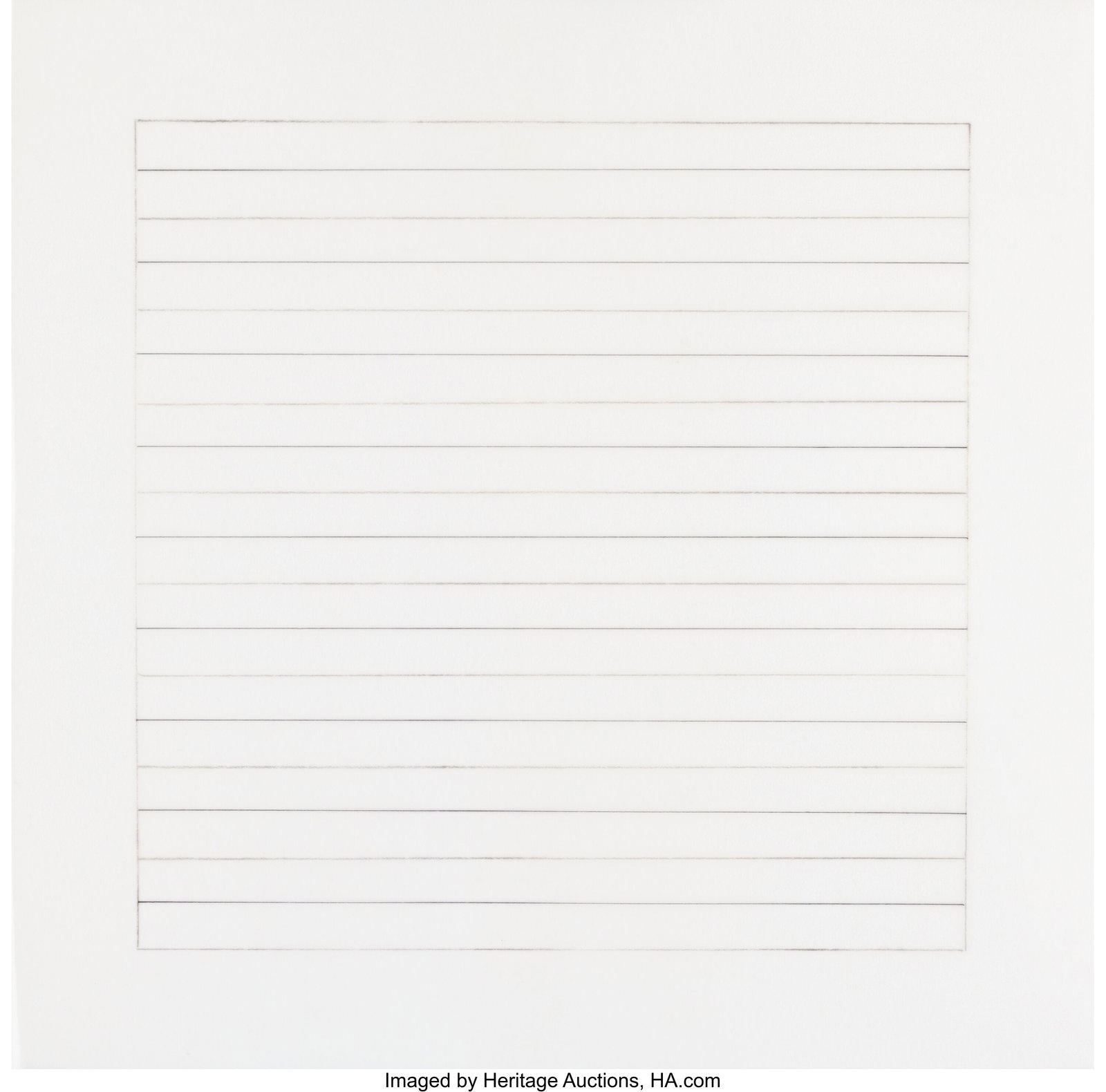 Agnes Martin (1912-2004) Paintings and Drawings  - 8