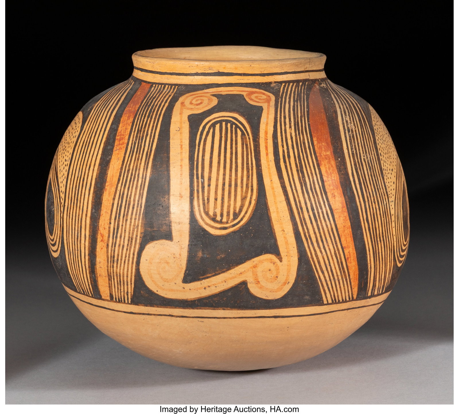 A Casas Grandes Polychrome Jar c. 1200 - 1450 (1 of 4)