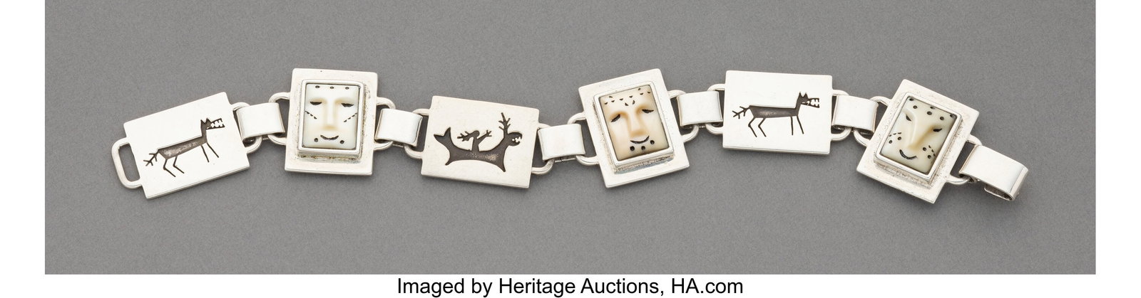 An Alaskan Eskimo Link Bracelet Denise Wallace (1 of 2)